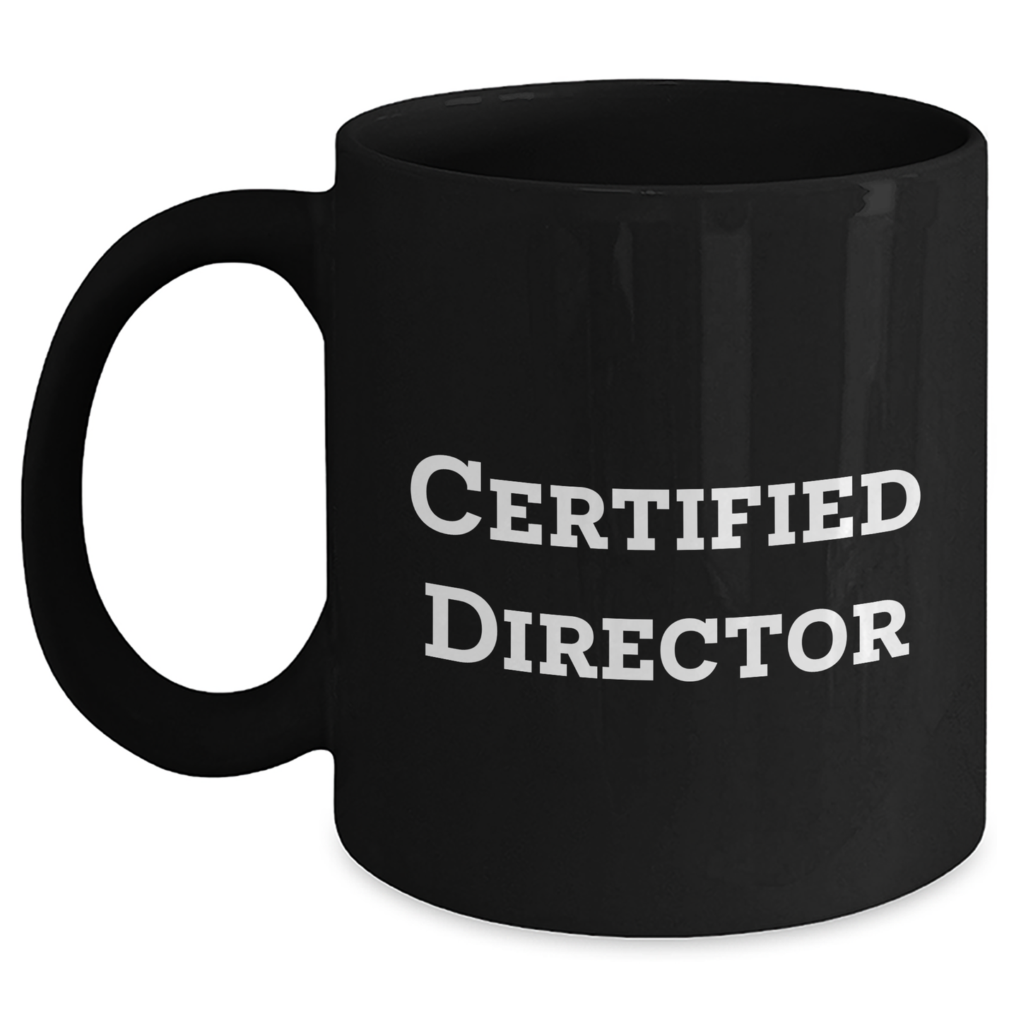 Funny 'You're the Director of My Heart' Black Coffee Mug Gifts for Directors from Friends - Main