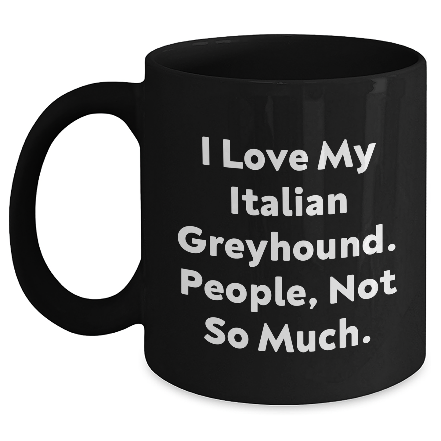 Italian Greyhound Dog Lovers Gifts from Friends for Graduation Unique Coffee Mug - Main