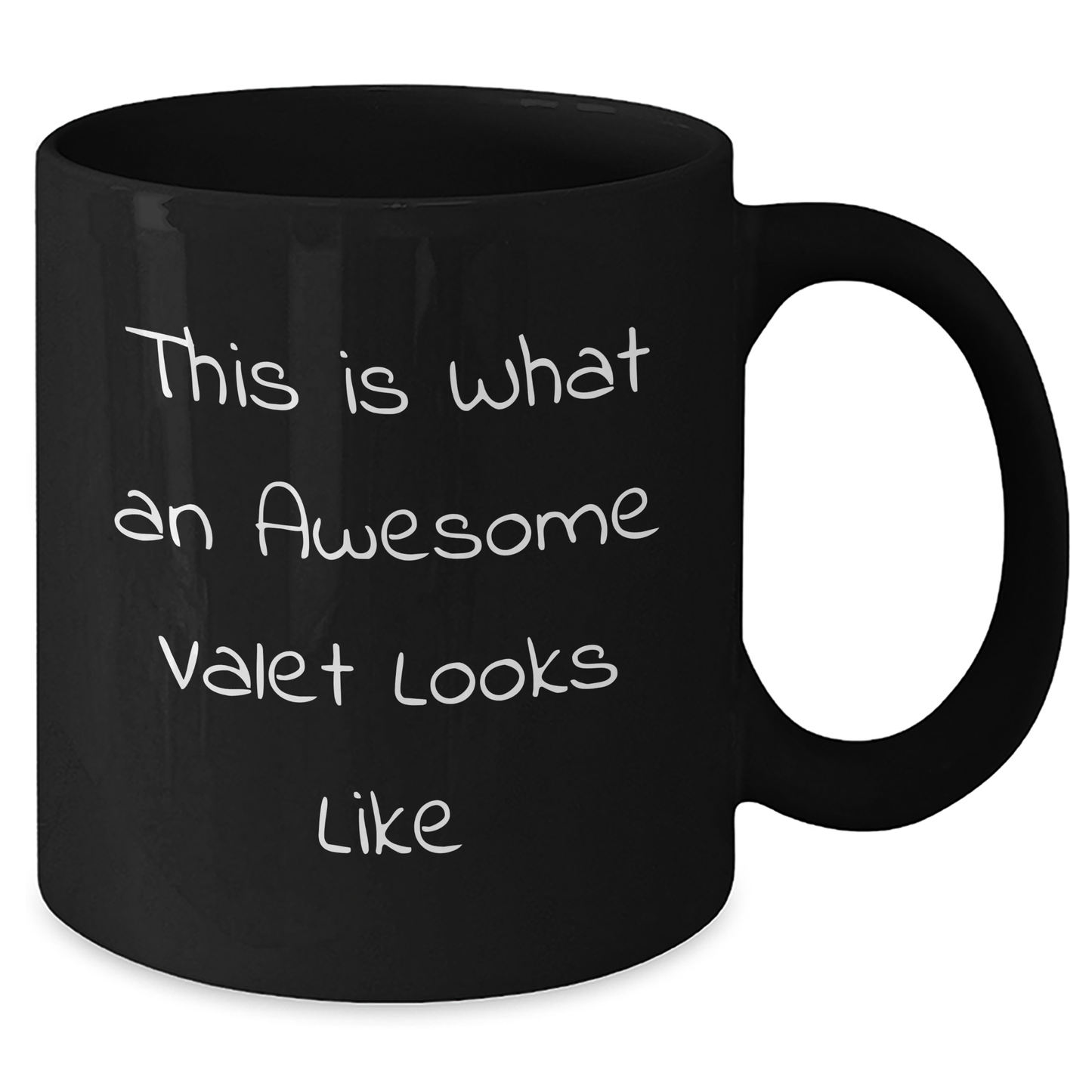 Valet Gifts from Friends and Family, Black Coffee Mug for Men and Women, This Is What An Awesome Valet Looks Like, Unique Graduation Gifts - Additional