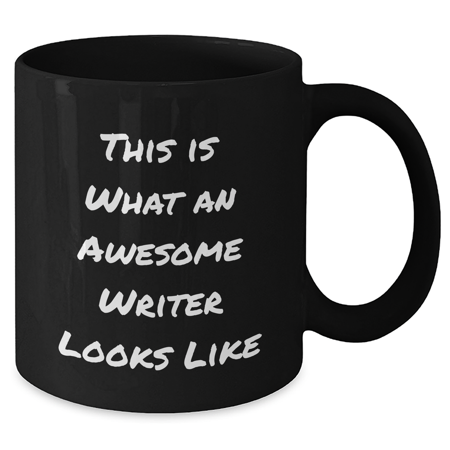 Writer Gifts, Funny Quote Black Coffee Mug, Graduation Unique Gifts from Friends, Gifts for Writer - Additional