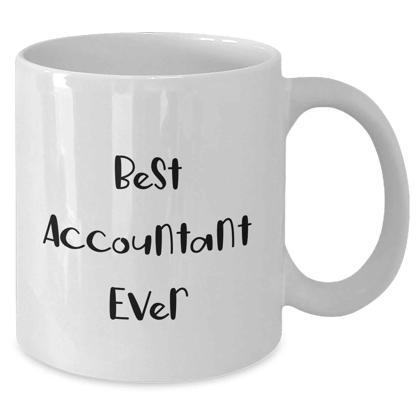 Funny Accountant Gifts from Friends for Graduation - White Coffee Mug 'Best Accountant Ever' - Additional