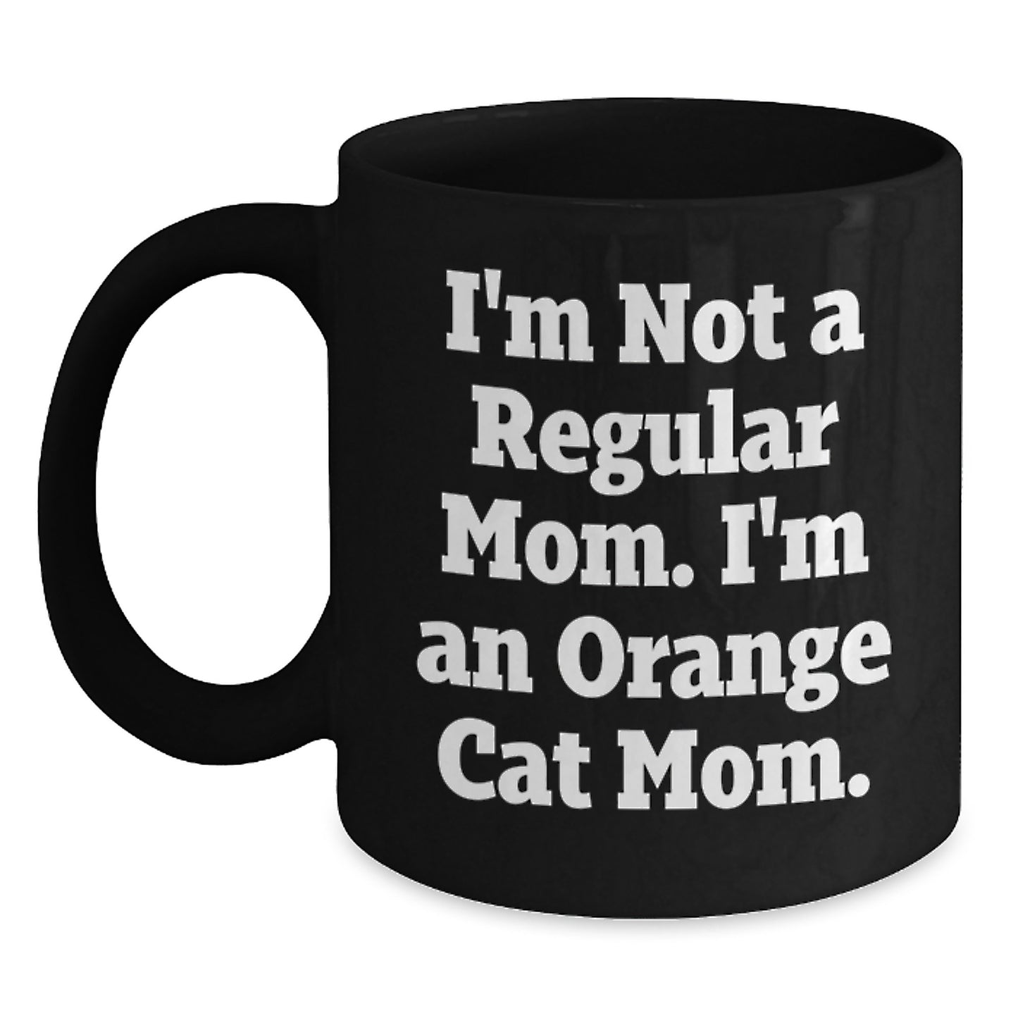 Funny Orange Cat Mom Gifts from Men to Orange Cat Lover's Birthday Unique Present - Main