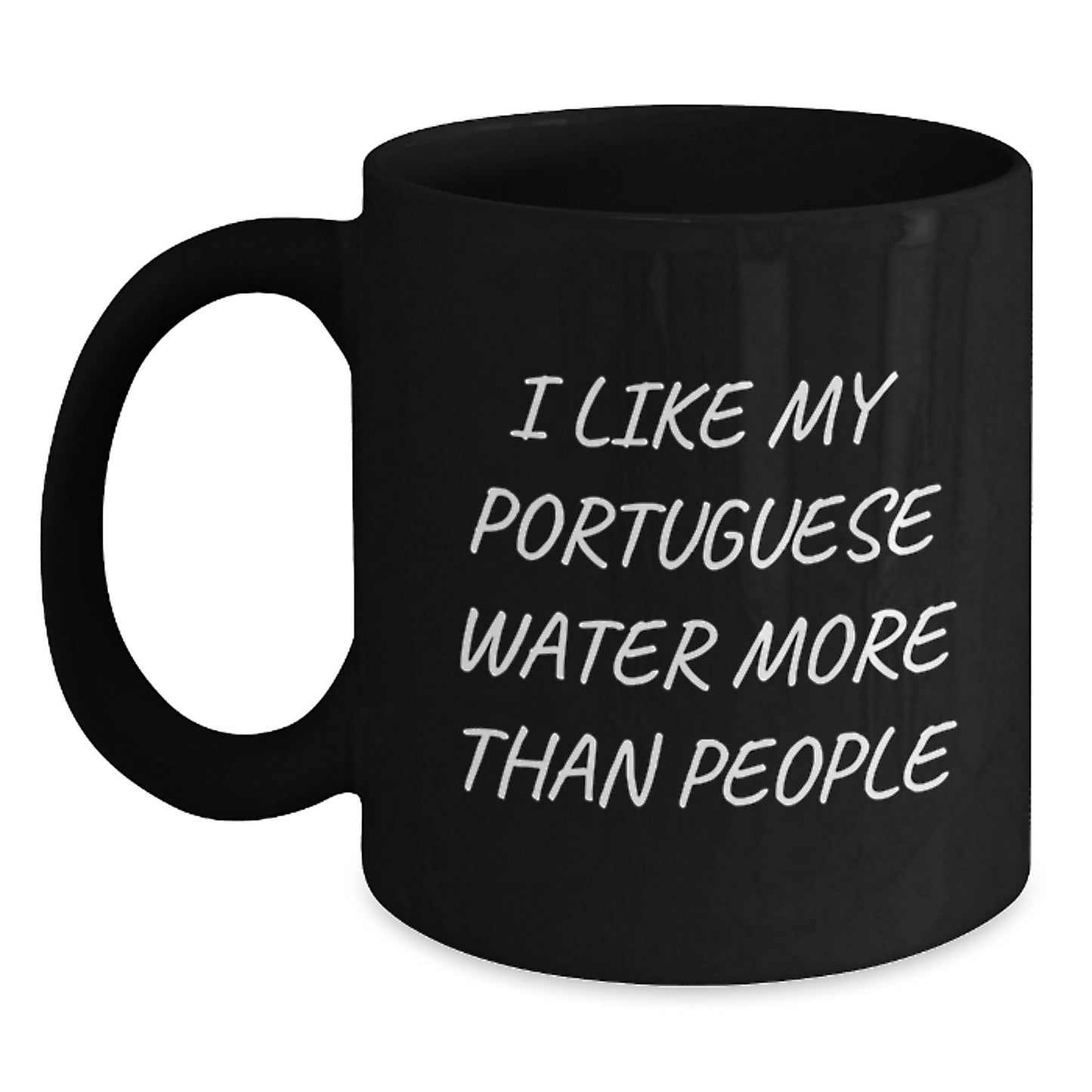 Portuguese Water Dog Lovers Funny Quote Black Coffee Mugs Gifts from Friends for Birthday Unique Gifts - Main