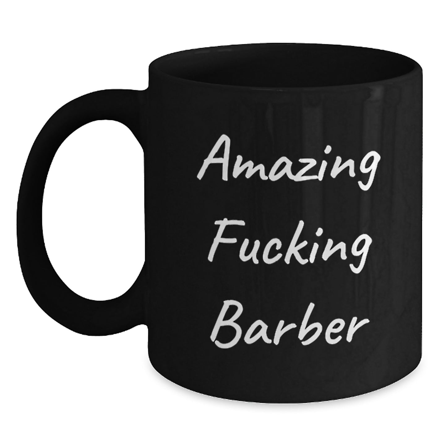Funny Barber Gifts from Men to Barber Friends for Christmas Unique Mug - Main