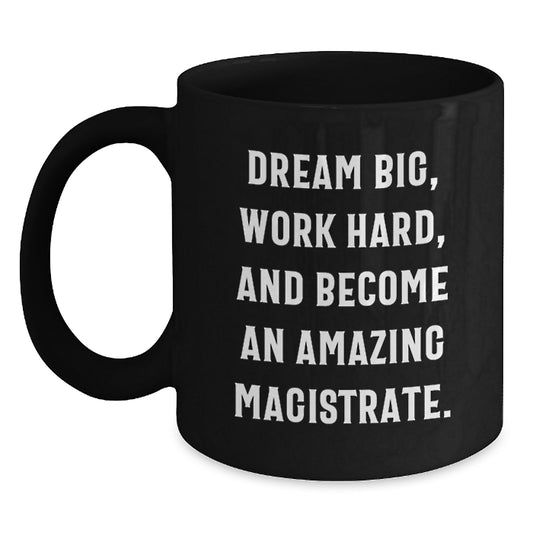 Inspiring Magistrate Gifts from Friends and Family - Funny Black Coffee Mugs for Christmas - Main