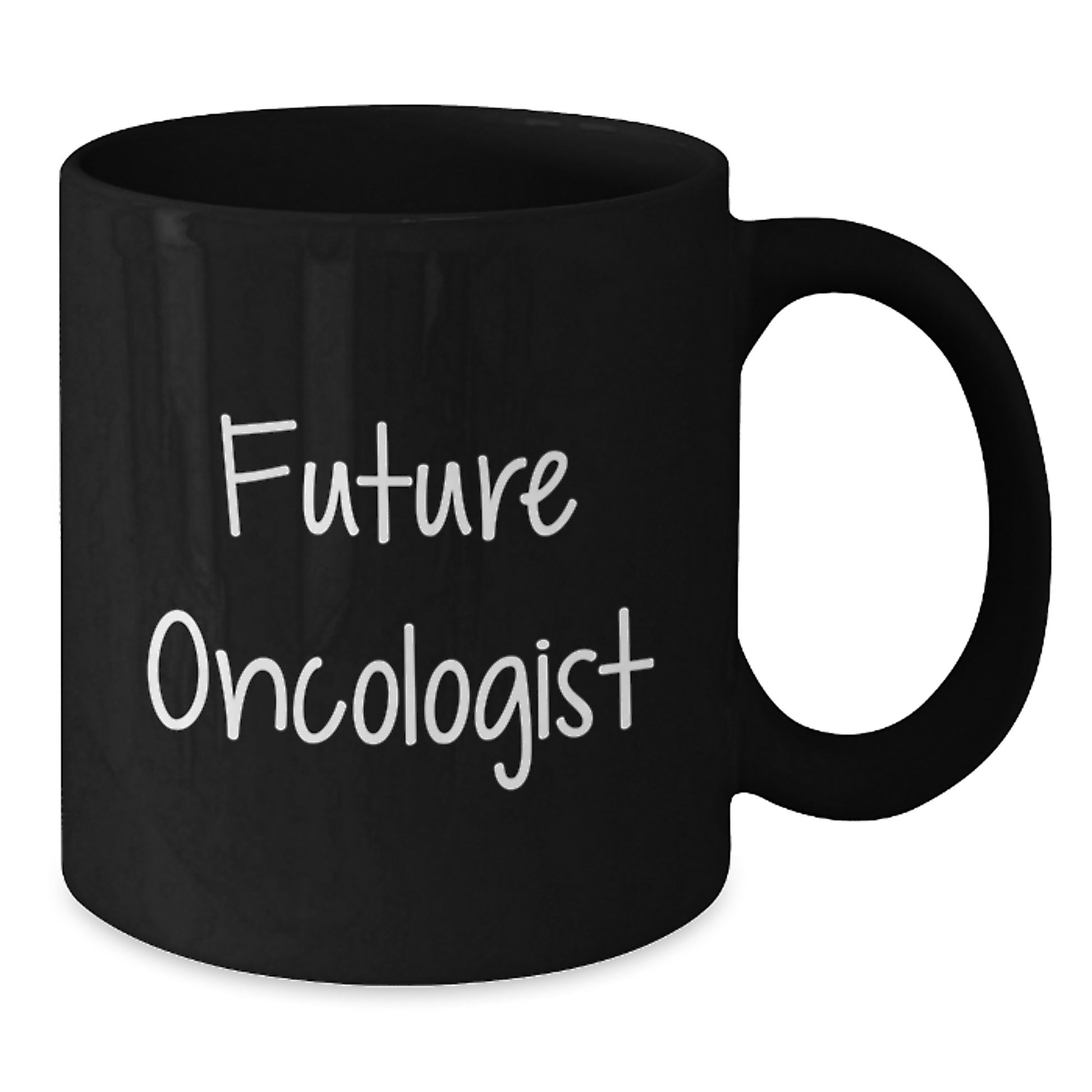 Funny Oncologist Gifts from Friends for Future Oncologist - Black Coffee Mug, Graduation Unique Gifts, Inspirational Quote - Additional