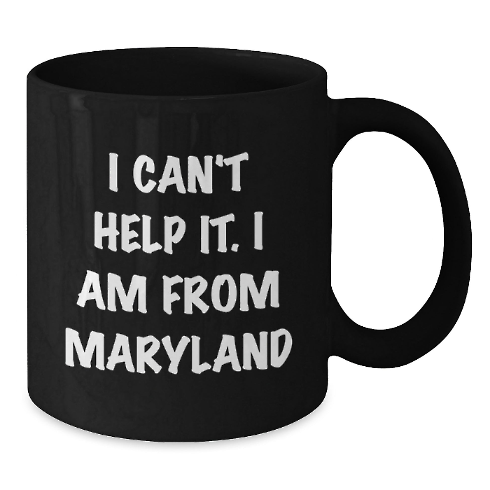 Maryland Proud Funny Coffee Mugs Gifts for Friends from, Inspirational Quote, Black Coffee Mug, Gifts from Maryland, Maryland Graduation Unique Gifts for Him, Her, or Family - Additional