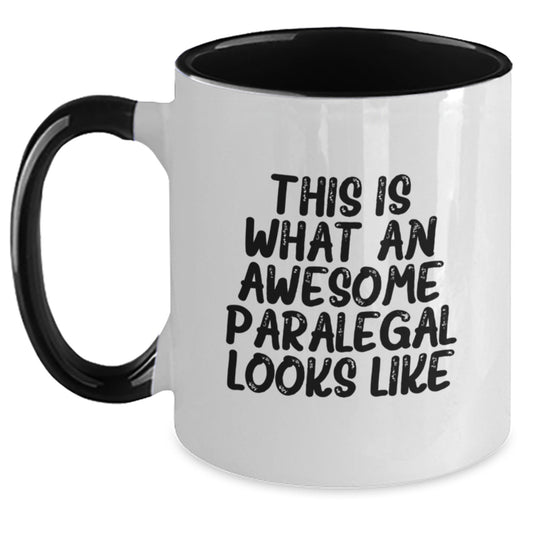 Awesome Paralegal Inspiration Funny Coffee Mug Gifts from Friends, Coworkers, Family for Paralegal Birthday Unique Gifts - Main