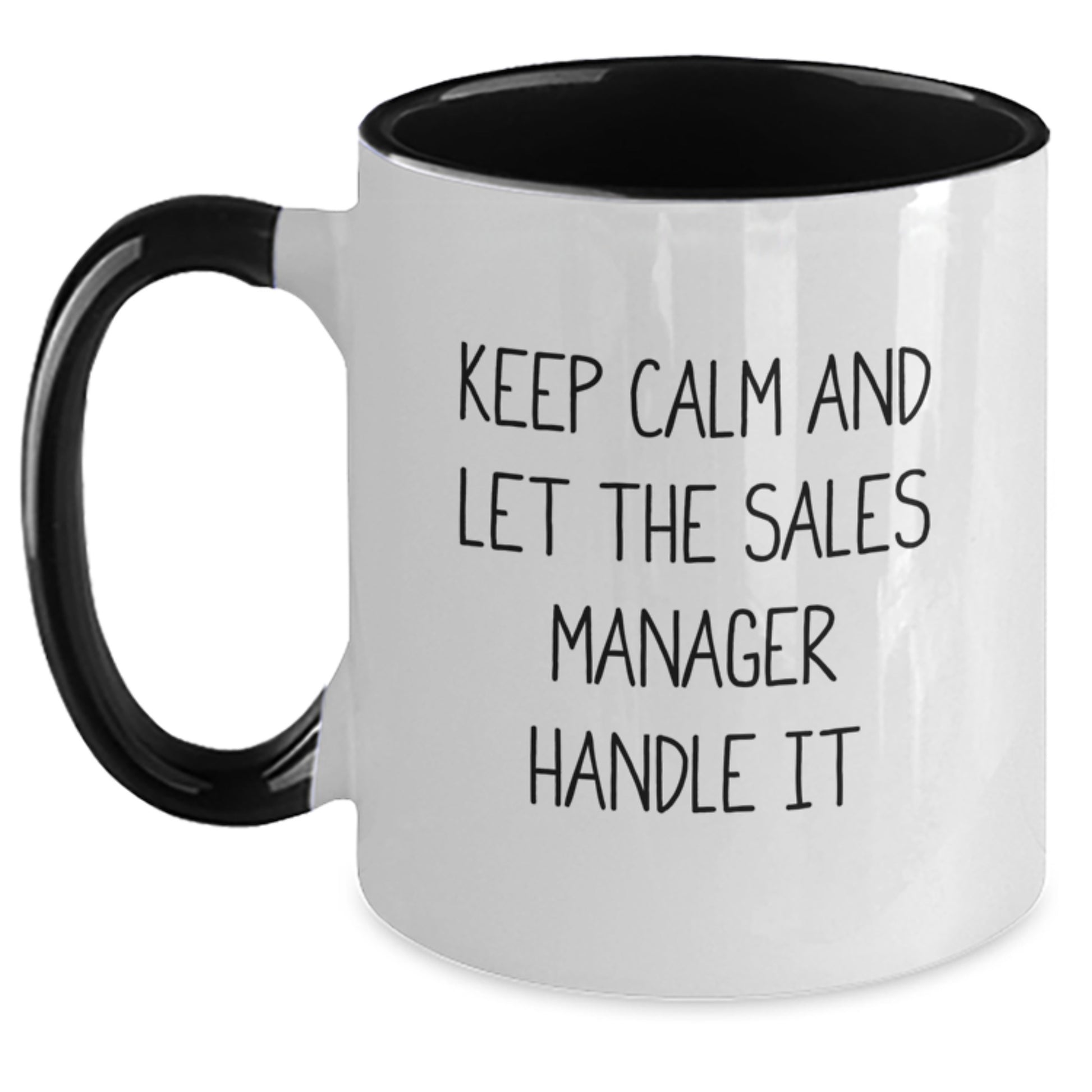 Funny Sales Manager Gifts for Men from Friends and Family - Keep Calm And Lets Handle It - Main