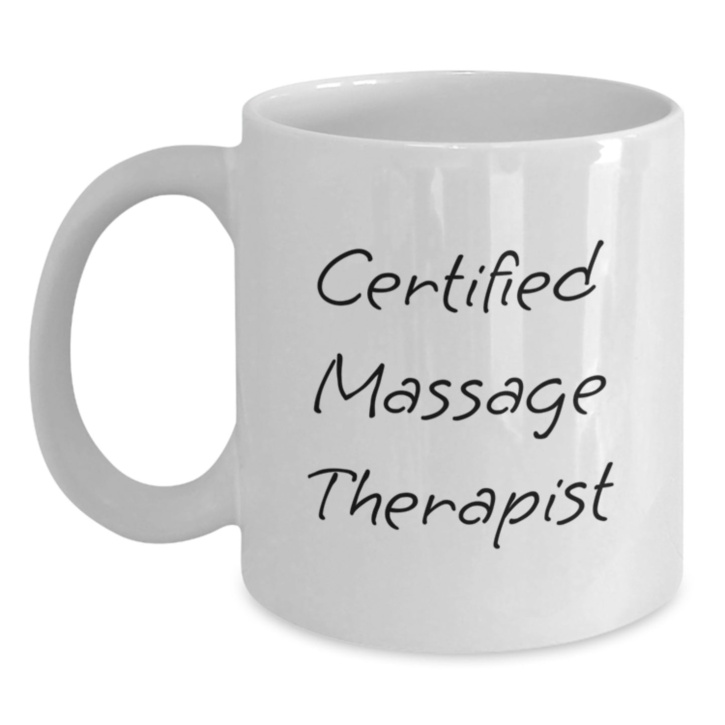 Massage Therapist Gifts for Graduation, Funny Quote on White Coffee Mug, Gifts from Family to Massage Therapist - Main