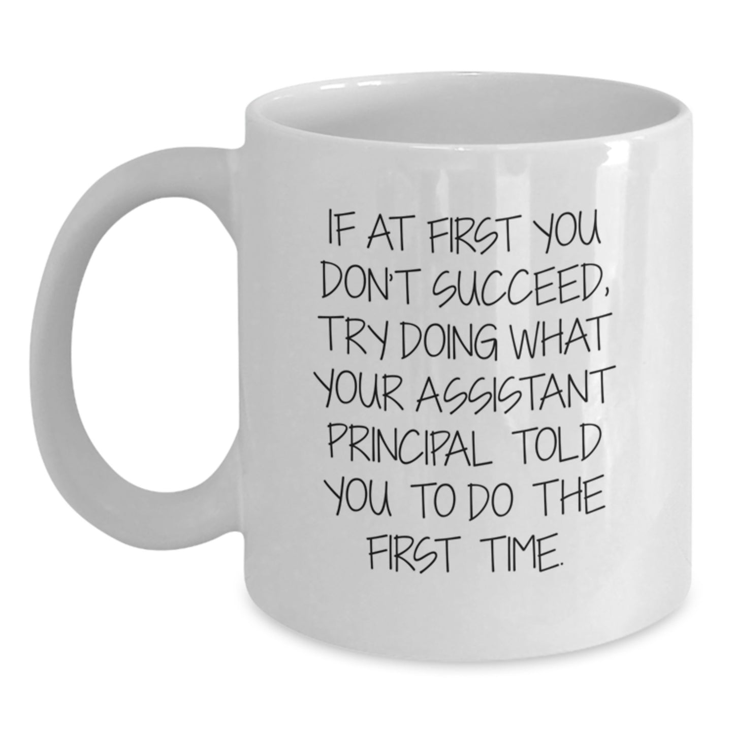 Funny Assistant Principal White Coffee Mug, Gifts from Friends to Assistant Principal, Christmas Unique Gifts - Main