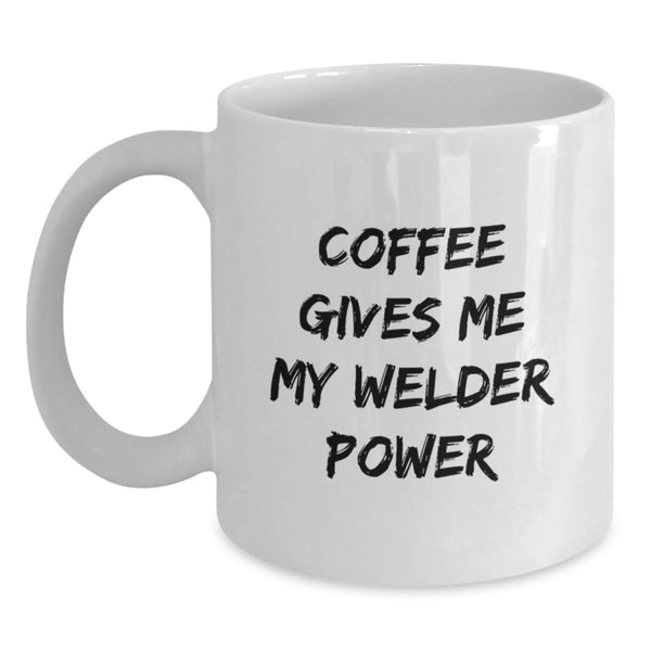 Coffee Power White Coffee Mug