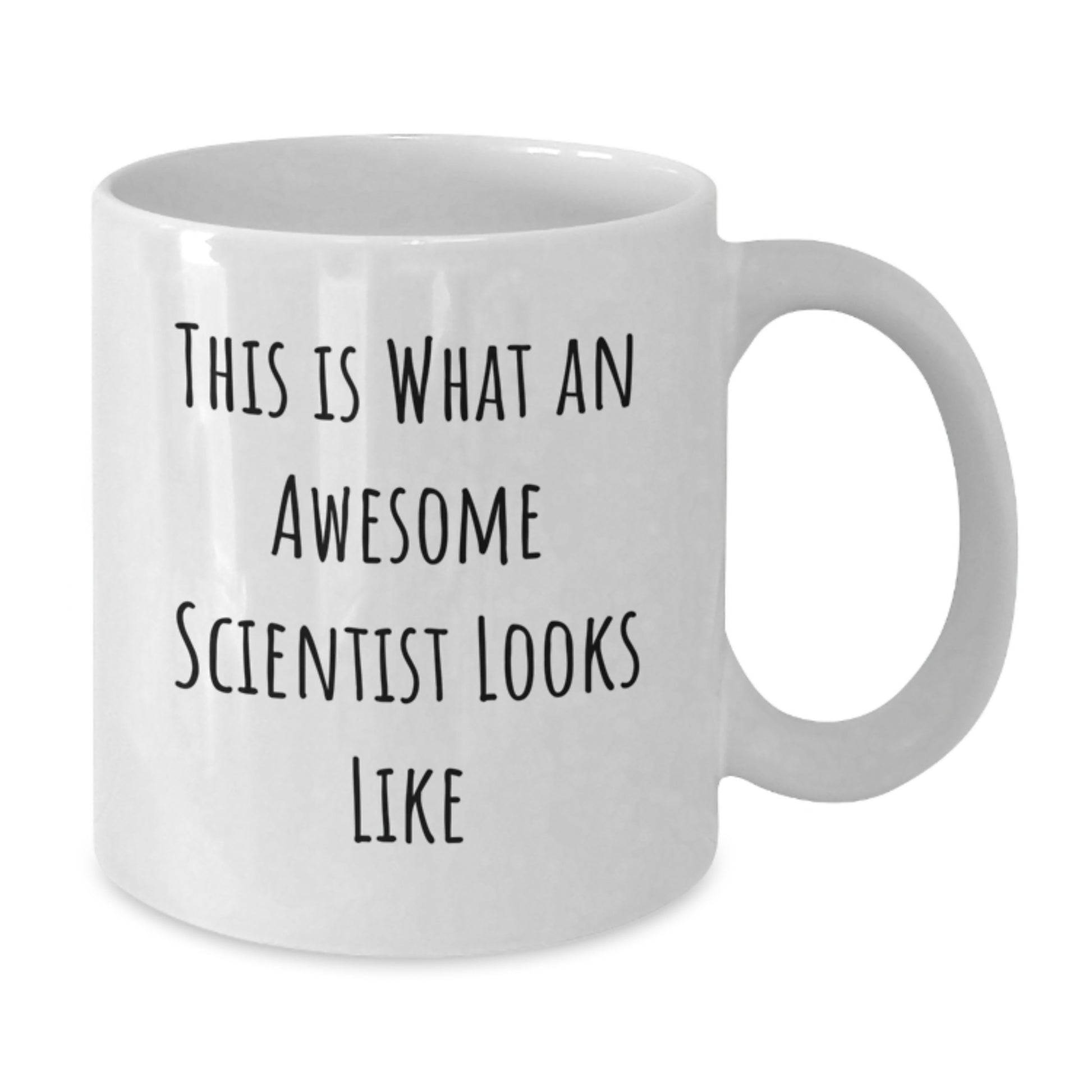 Funny Scientist Gifts for Men from Family - White Coffee Mug for Graduation - Additional