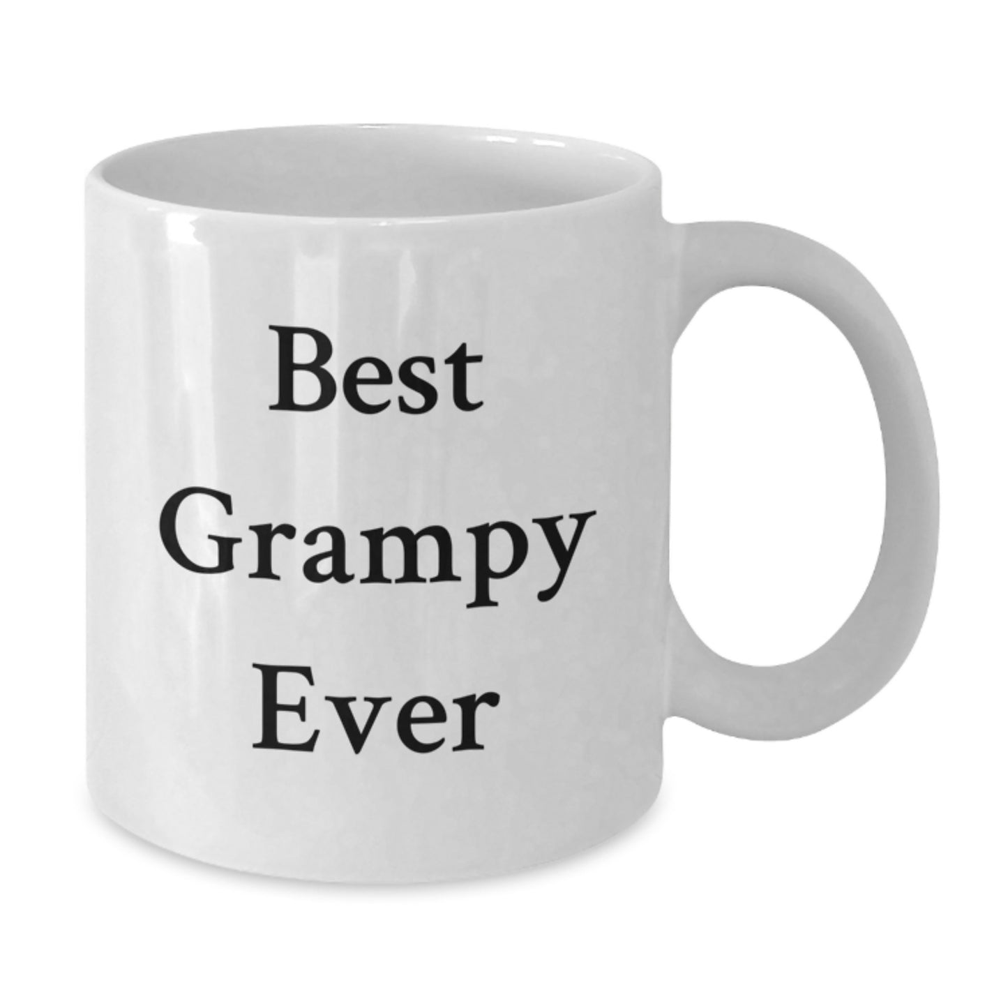 Funny Grampy Gifts for Men, Christmas Unique Gifts from Grampy, White Coffee Mug with Best Grampy Ever Quote - Additional