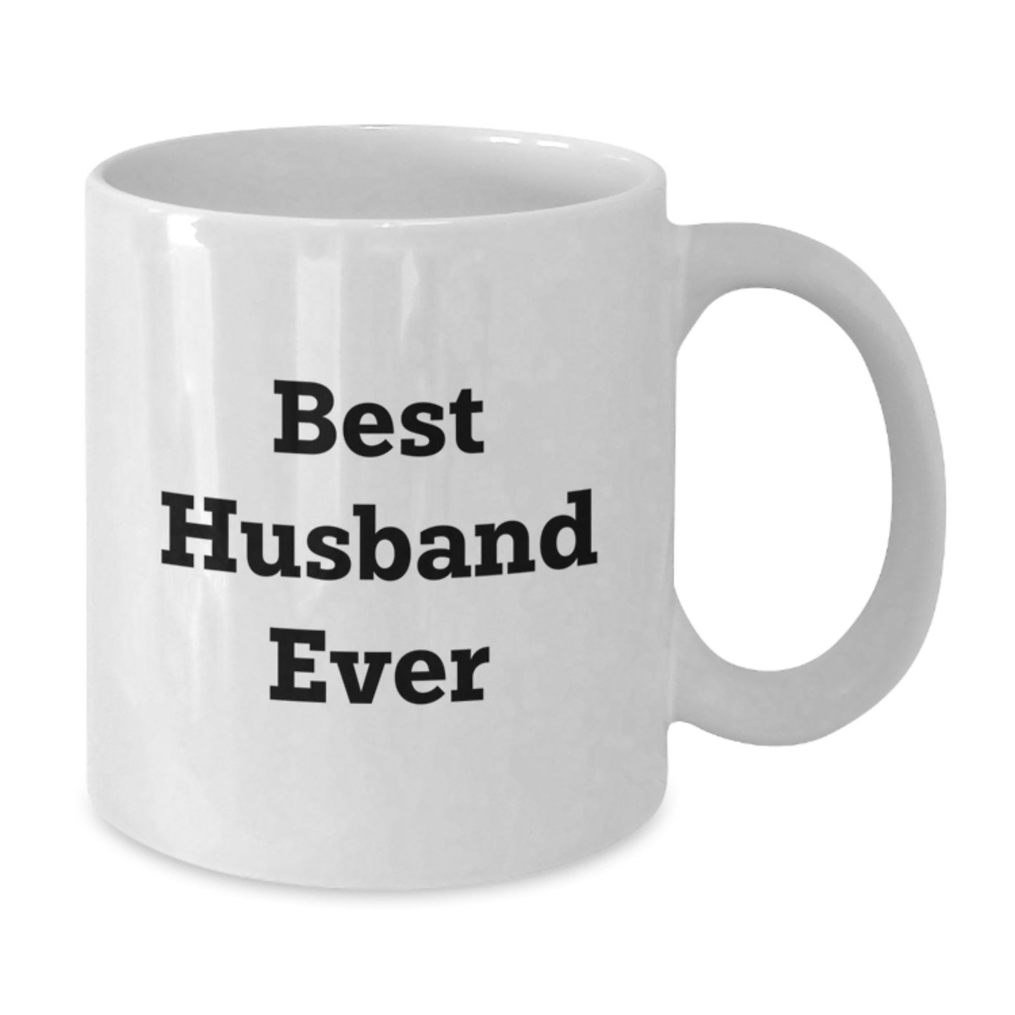 Funny Husband Gifts from Men, White Coffee Mug for Best Husband Ever, Graduation Unique Gifts - Additional