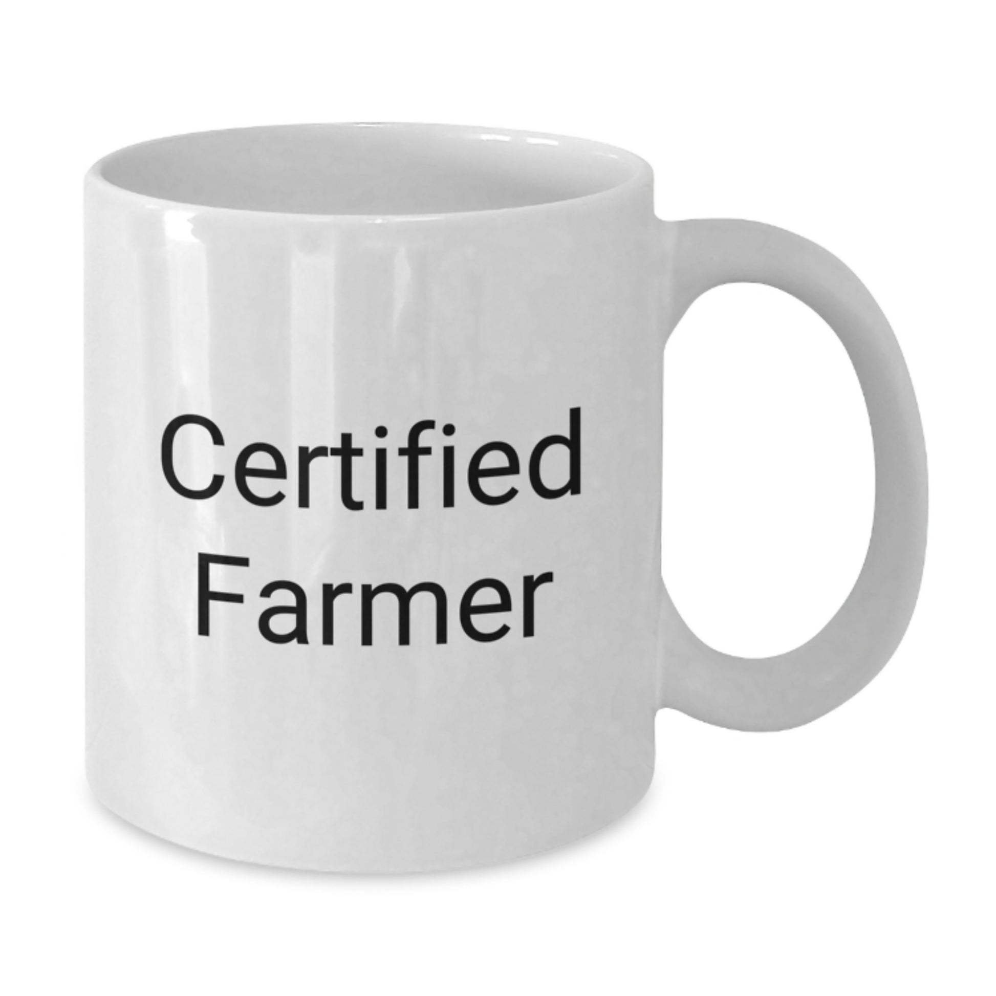 Funny Gifts from Friends for Farmers | White Coffee Mug, Perfect for Graduation - Additional