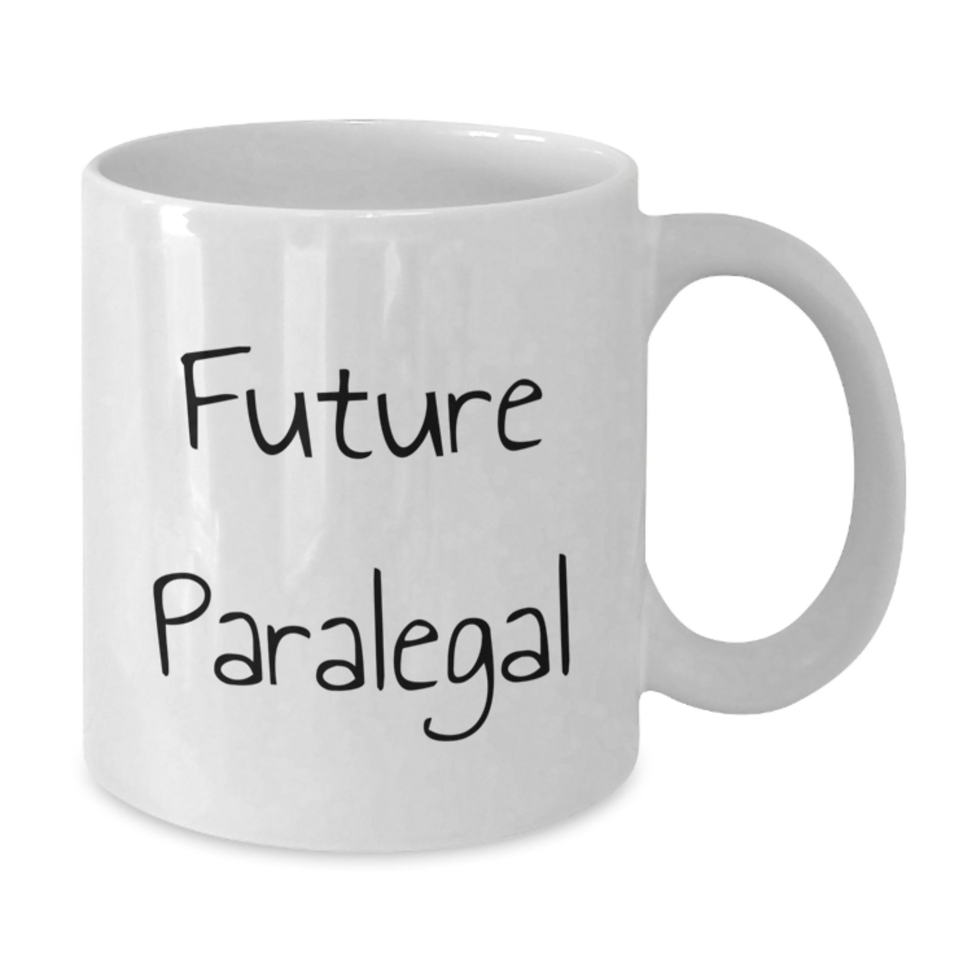 Funny Paralegal Gifts - Future Paralegal White Coffee Mug, Perfect for Paralegal Students, Christmas Unique Gifts from Friends, Coworkers, Family - Additional