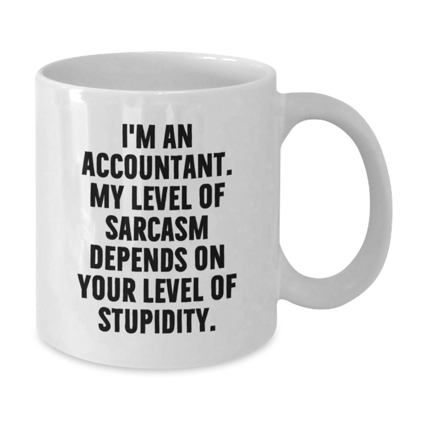 Funny Accountant White Coffee Mug Gifts from Friends for Accountant, Perfect for Christmas Unique Gifts - Additional