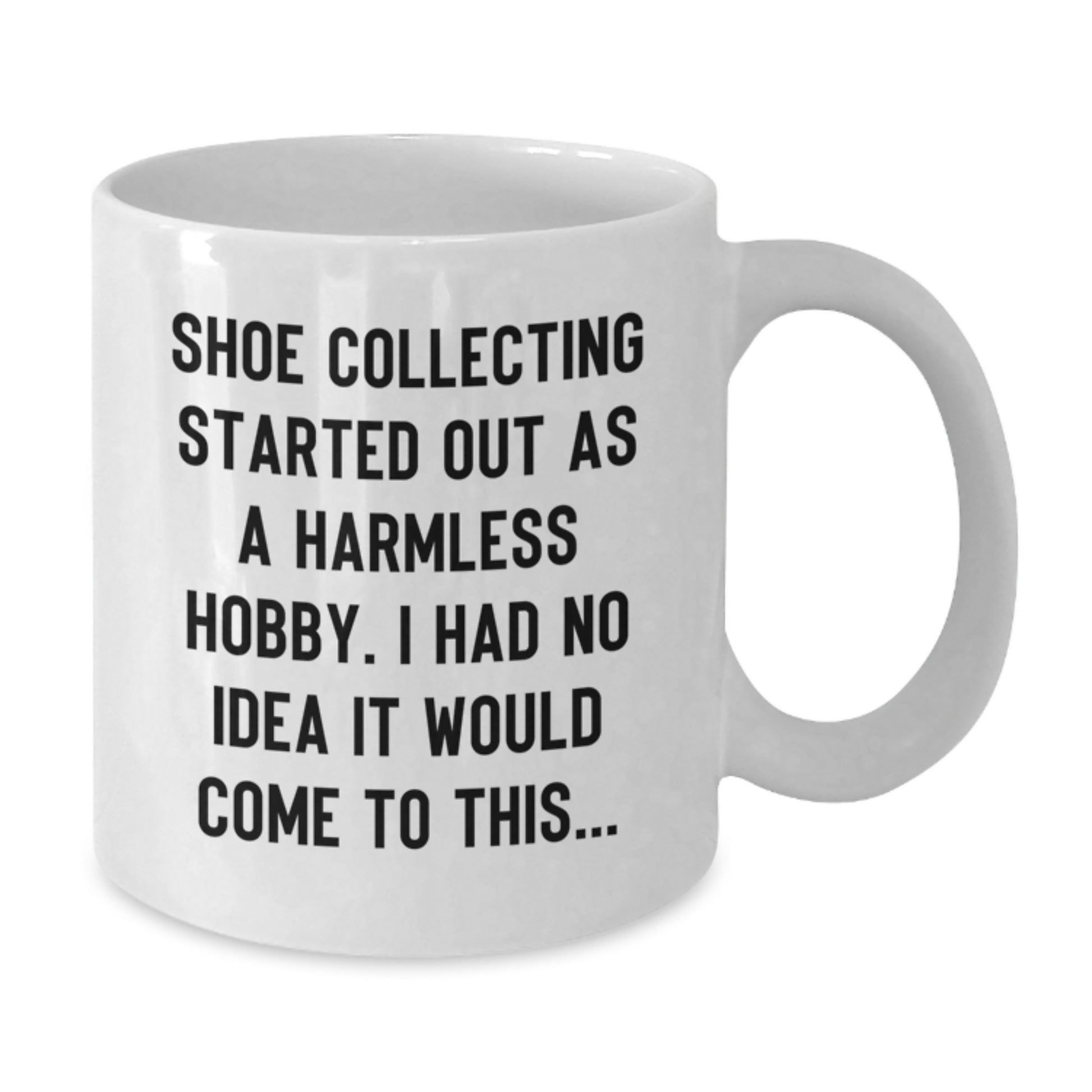 Funny Shoe Collecting White Coffee Mug Gifts from Friends for Men and Women, Christmas Unique Gifts - Additional