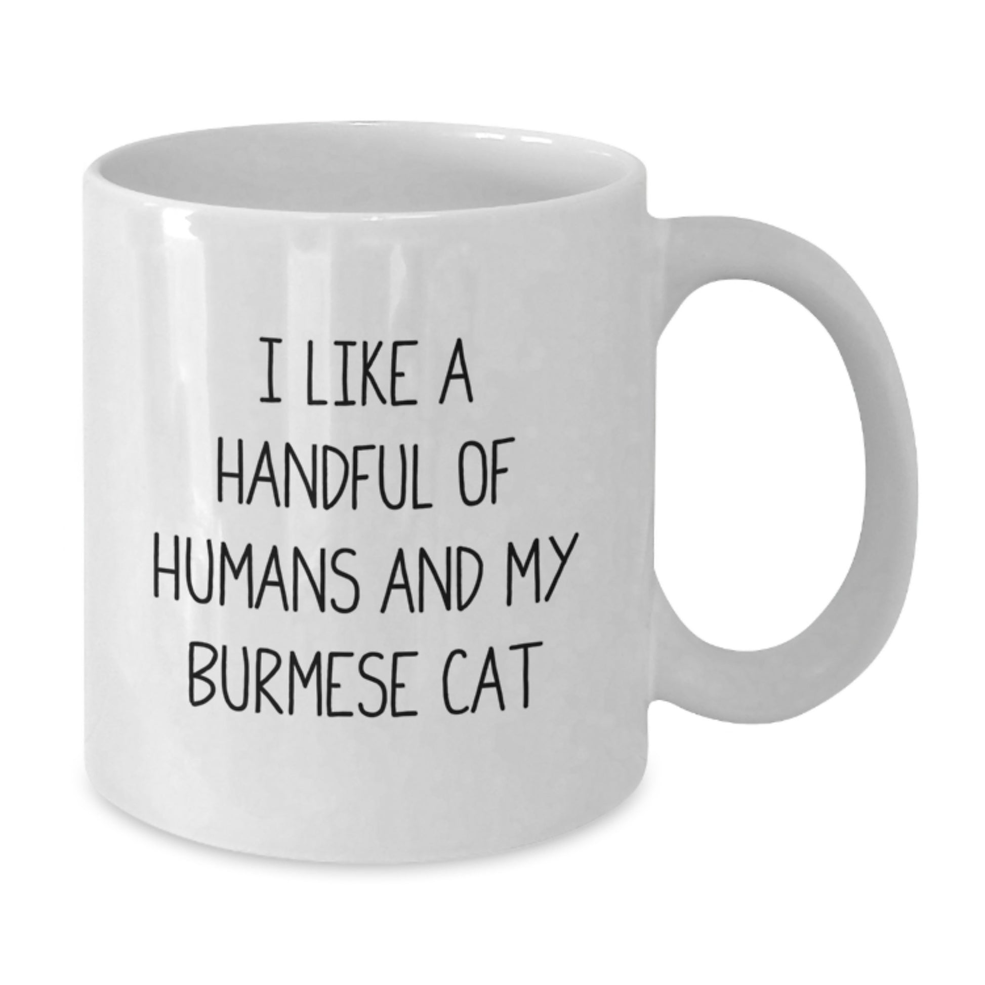 Funny Burmese Cat White Coffee Mug Gifts from Men to Women Friends Family for Christmas Unique Presents - Additional