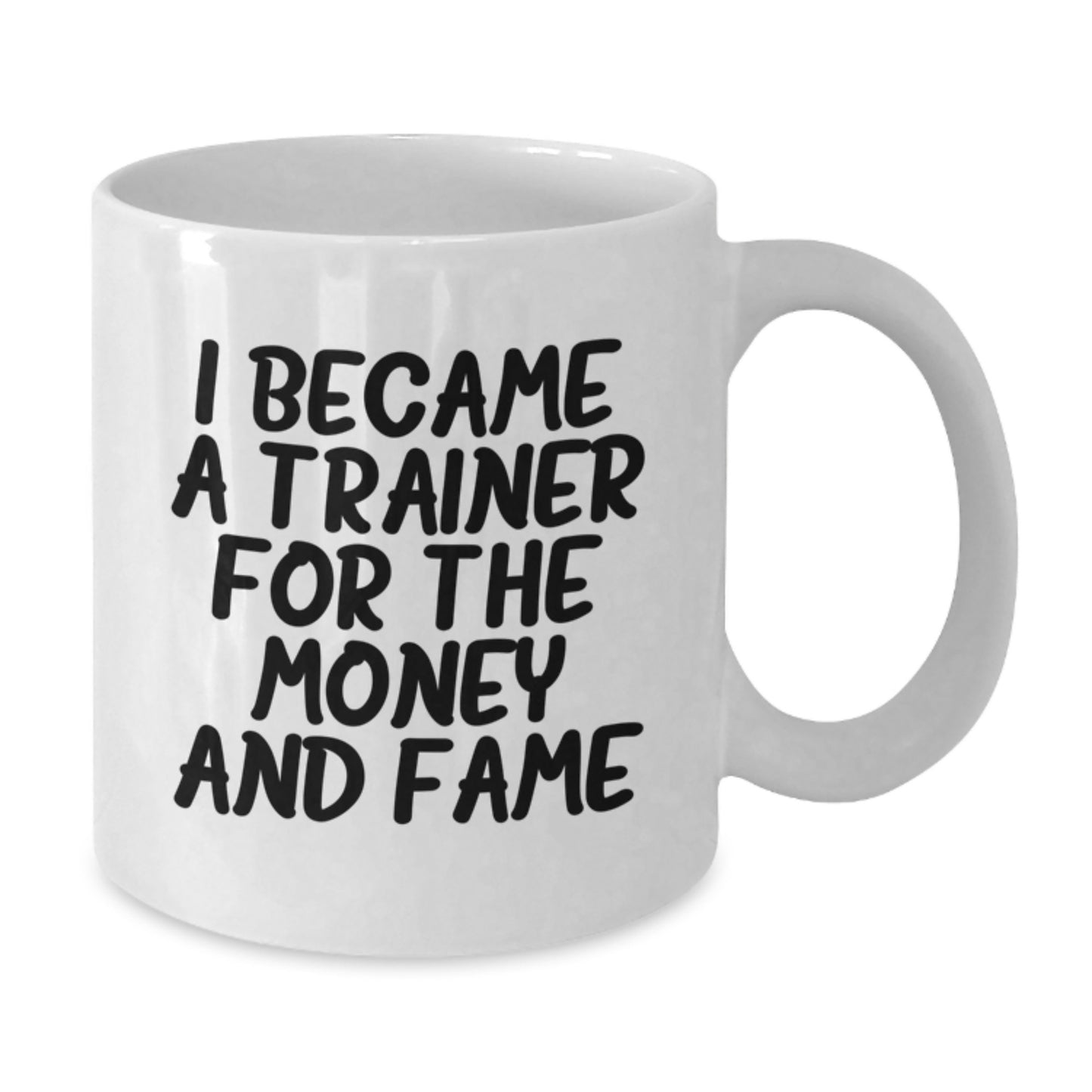 Funny Trainer Gifts for Men and Women, White Coffee Mug, Perfect for Trainer Enthusiasts, Gifts from Friends and Family - Additional
