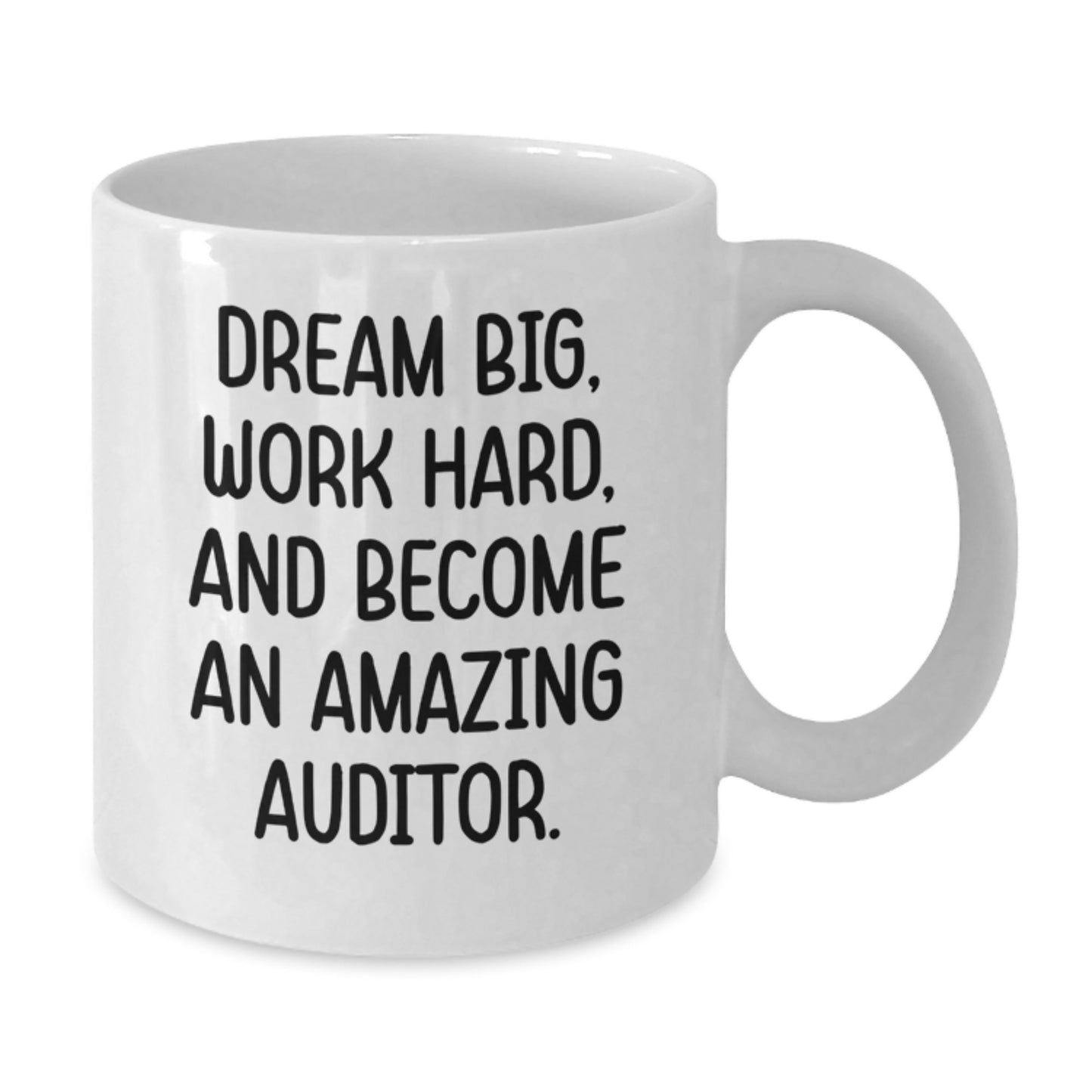 Funny Auditor Quotes White Coffee Mug, Gifts from Friends, Gifts for Auditor Graduation Unique Presents - Additional