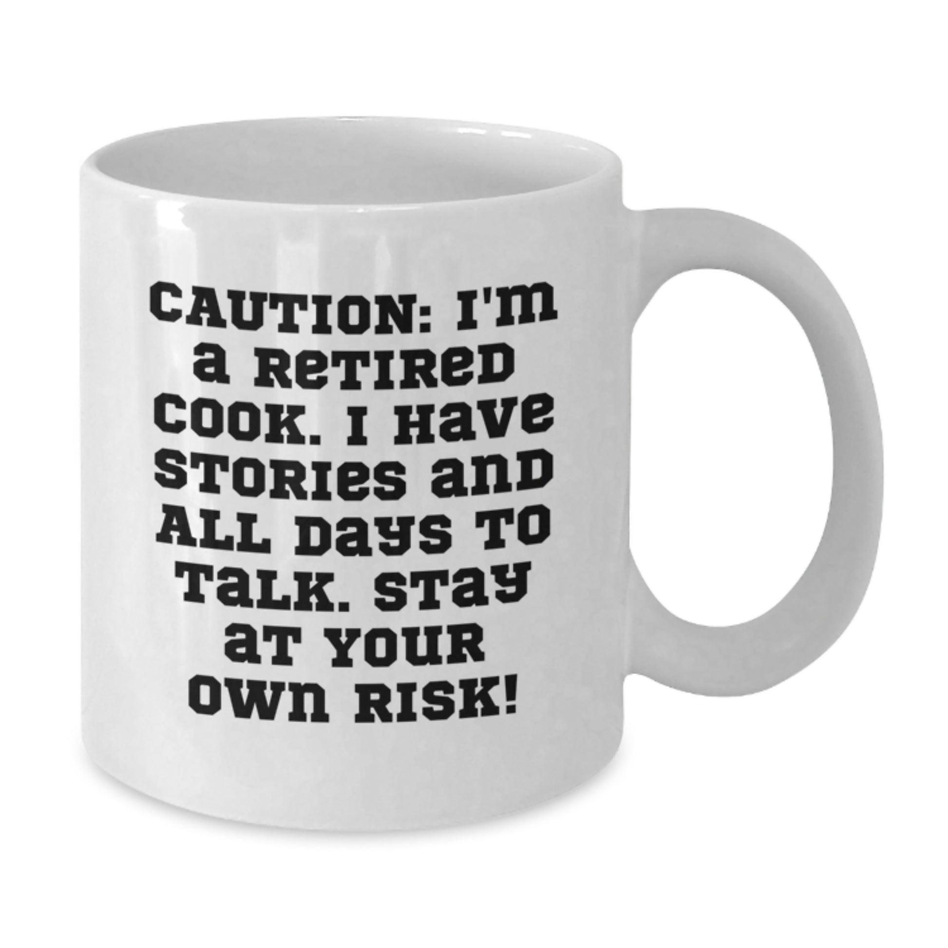 Funny Quote White Coffee Mug Gifts from Friends for Cooks on Christmas Morning - Additional
