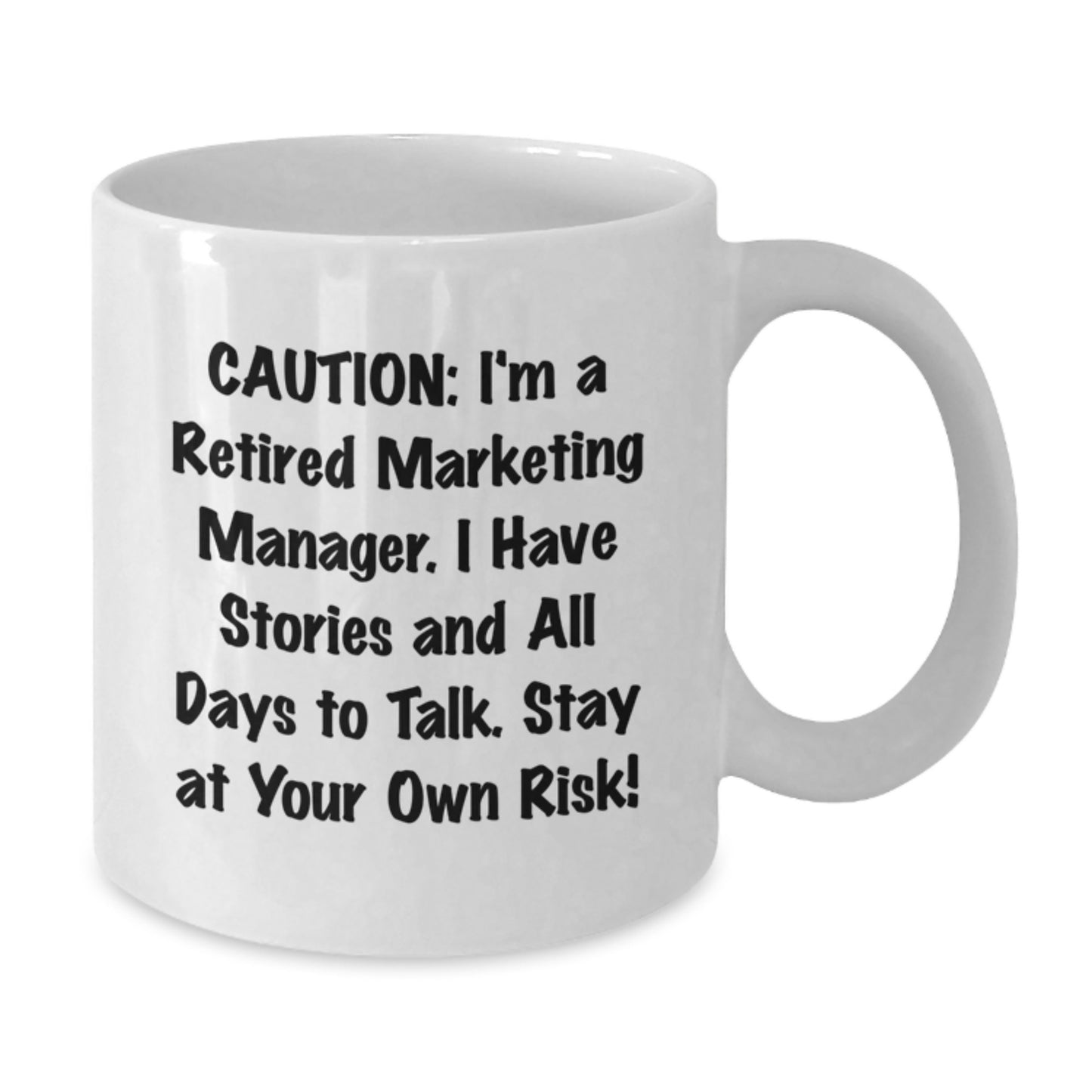 Funny Marketing Manager White Coffee Mugs for Christmas Unique Gifts from Friends - Additional
