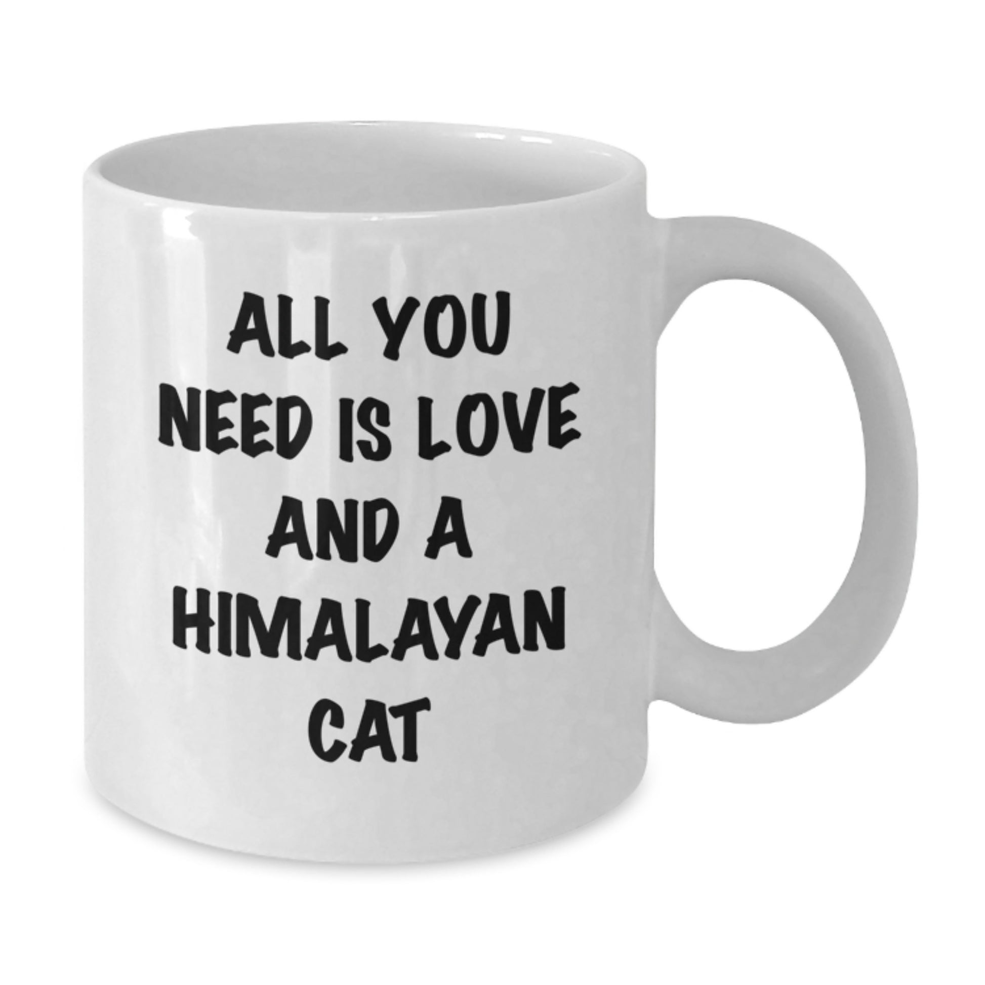 Himalayan Cat Gifts, Funny White Coffee Mug for Graduation, Gifts from Family, Ideal Gifts for Himalayan Cat Lovers - Additional