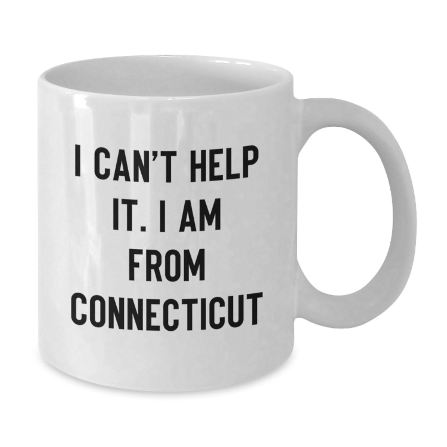 Connecticut Proud Gifts for Her from Friends, Funny White Coffee Mug for Graduation - Additional