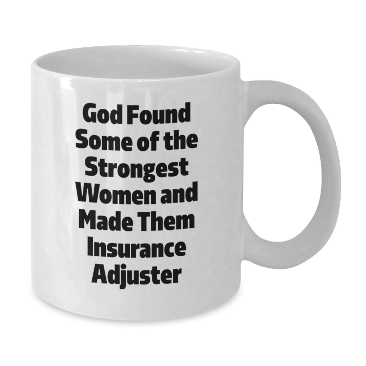Inspirational Insurance Adjuster Gifts from Friends - Funny White Coffee Mug for Graduation - Additional