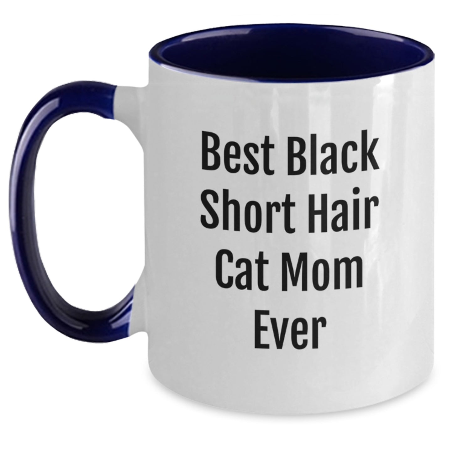 Funny Black Short Hair Cat Mom Gifts from Friends for Black Short Hair Cat Birthday Unique Gifts - Main