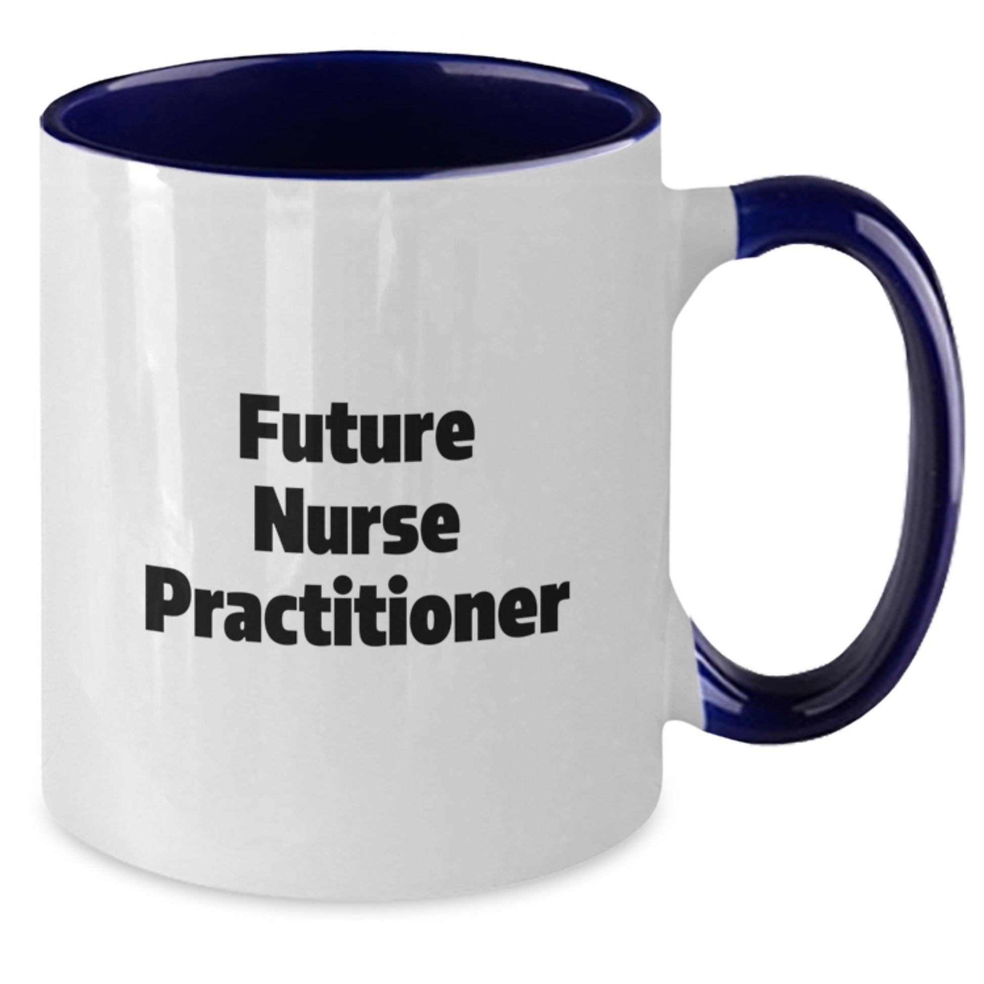 Funny Nurse Practitioner Gifts from Friends, Cute Two Tone Coffee Mugs for Future Nurse Practitioners, Inspirational Christmas Unique - Additional
