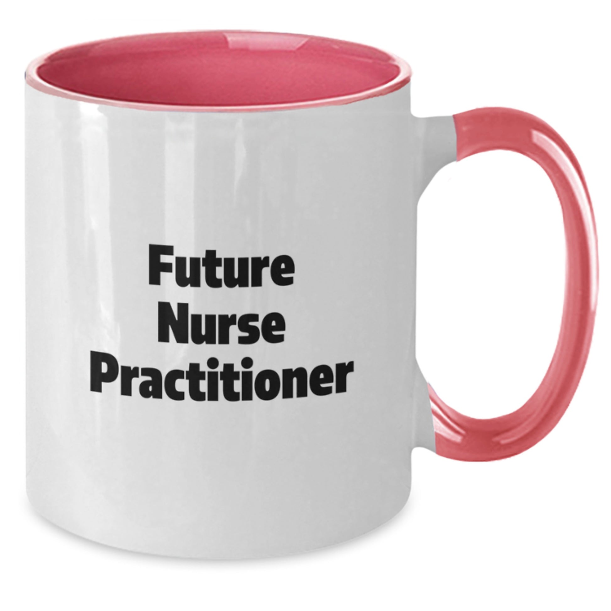 Funny Nurse Practitioner Gifts from Friends, Cute Two Tone Coffee Mugs for Future Nurse Practitioners, Inspirational Christmas Unique - Additional