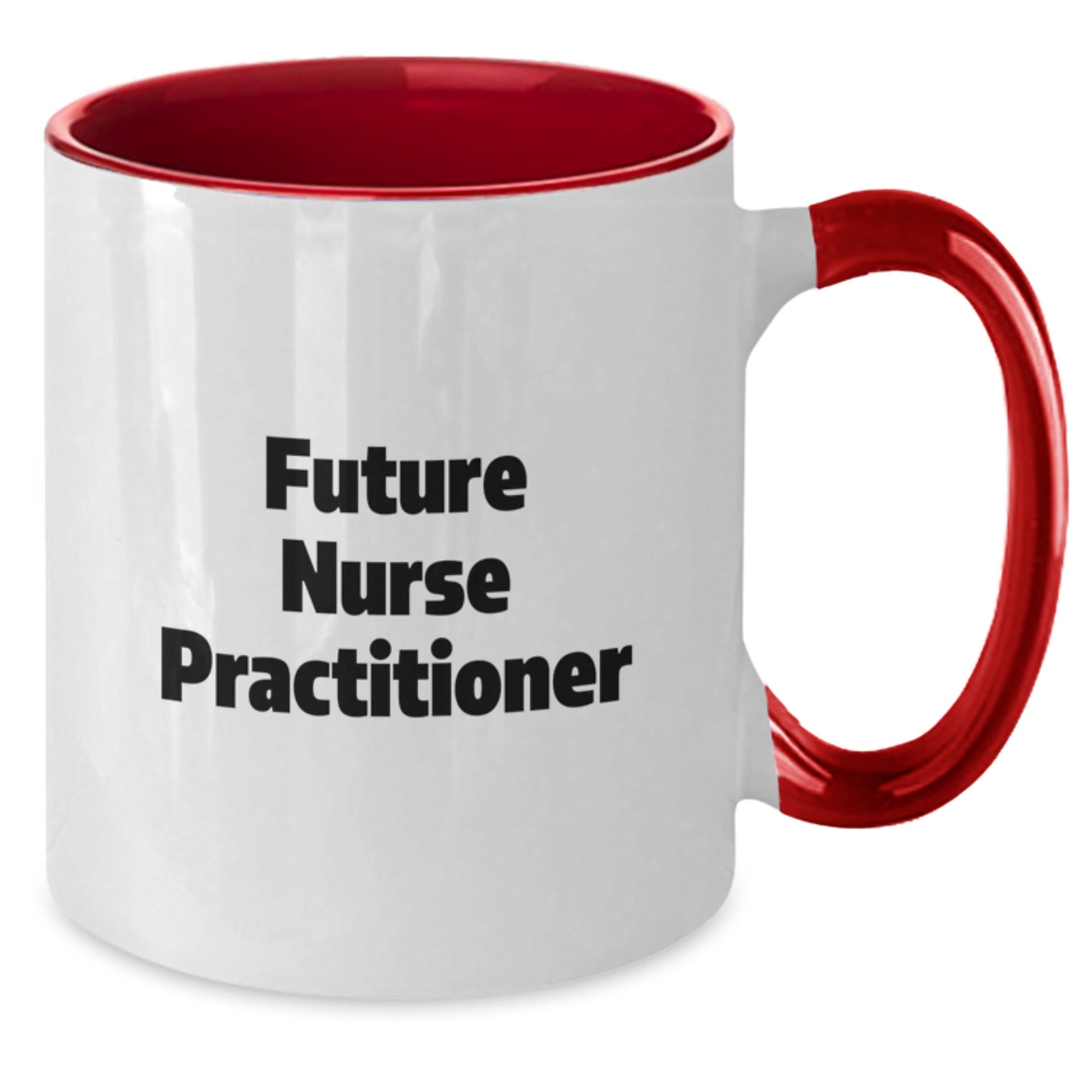 Funny Nurse Practitioner Gifts from Friends, Cute Two Tone Coffee Mugs for Future Nurse Practitioners, Inspirational Christmas Unique - Additional