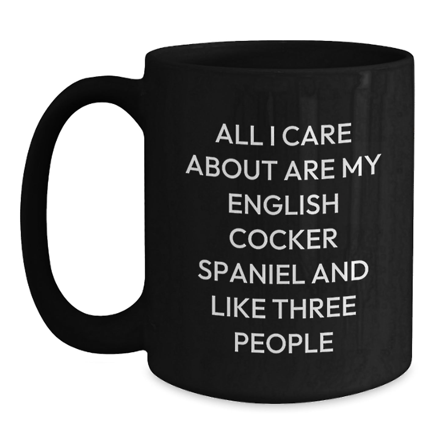 English Cocker Spaniel Dog Lovers Funny Gift from Friends for Birthday Unique Mugs - Main