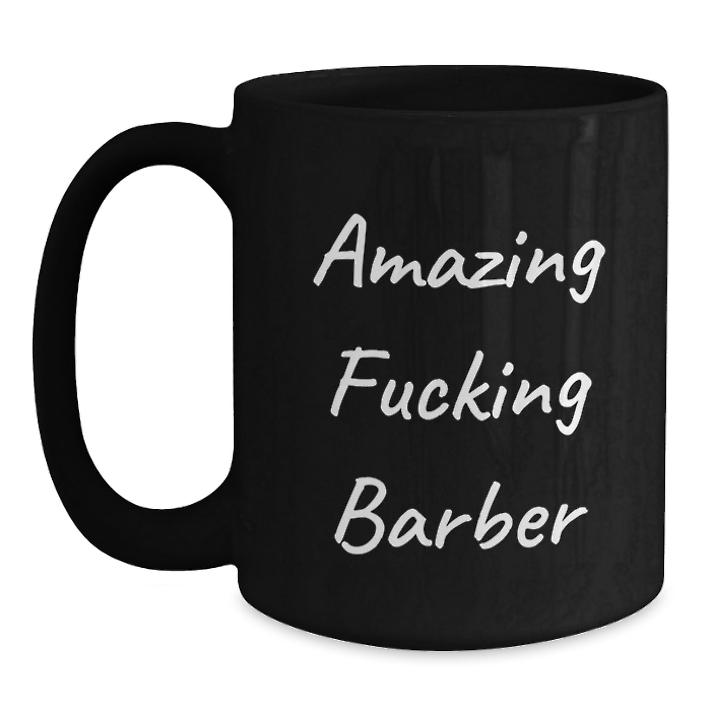 Funny Barber Gifts from Men to Barber Friends for Christmas Unique Mug - Main