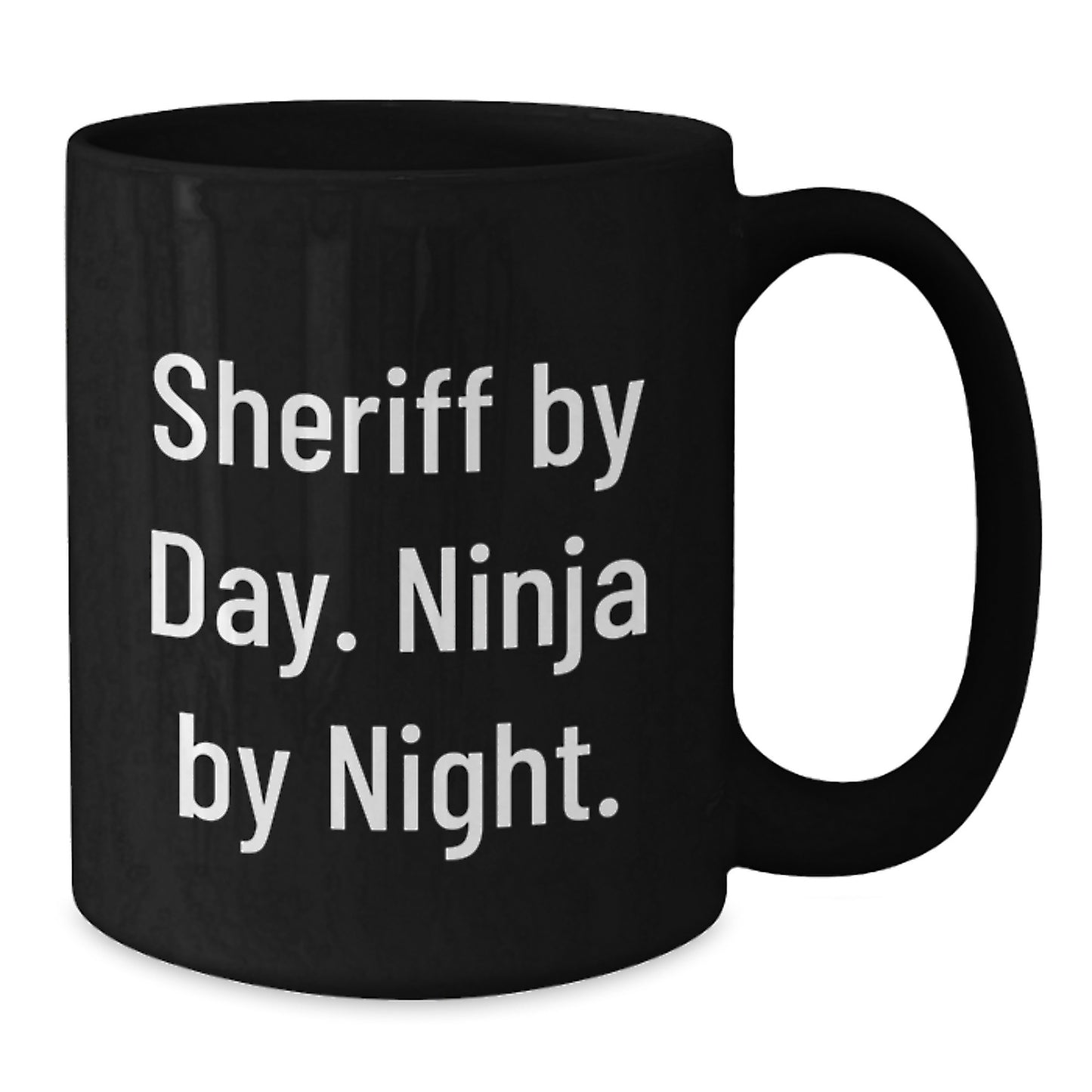 Sheriff By Day Funny Coffee Mug Gifts for Sheriff Friends Family Christmas Unique Presents from Men Women - Additional