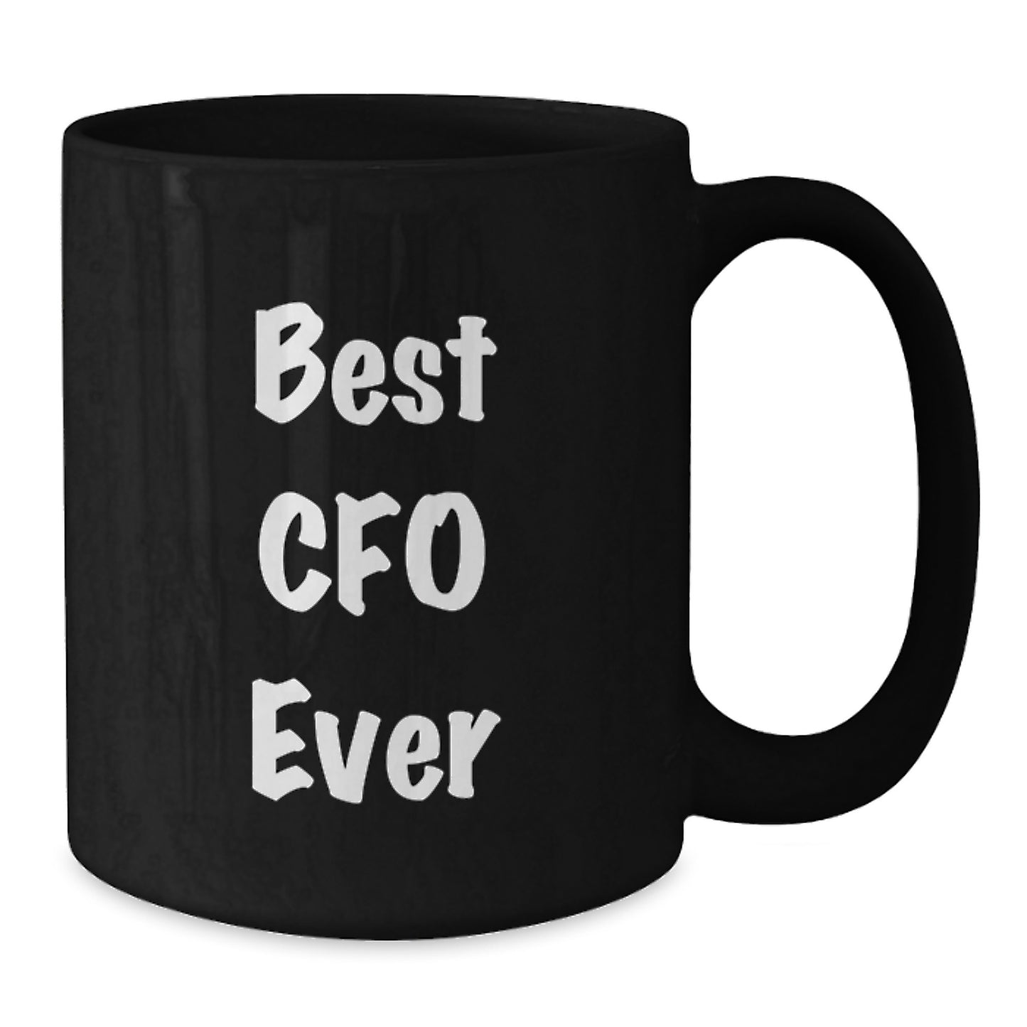 Funny CFO Gifts for Christmas, Best Cfo Ever Quote, Black Coffee Mug, Perfect for Men, Women, Friends, Coworkers, Family - Additional