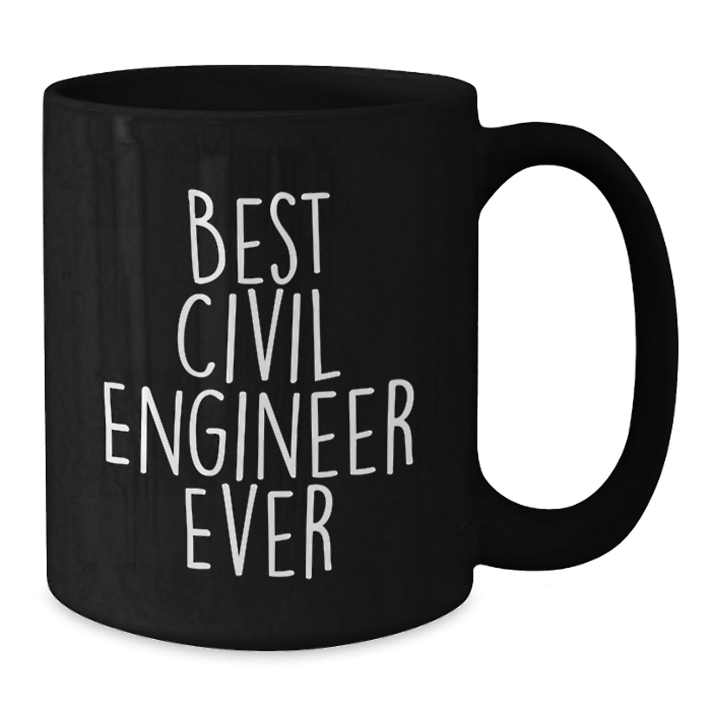 Funny Civil Engineer Gifts, Best Civil Engineer Ever Christmas Unique Mugs, Black Coffee Mug for Him, Gifts from Friends, Funny Civil Engineer Quotes - Additional