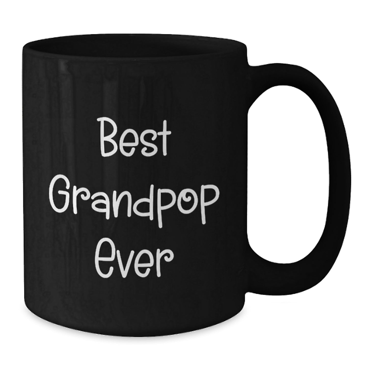 Funny Grandpop Gifts from Family - Best Grandpop Ever Quotes Black Coffee Mugs for Men - Christmas Unique Holiday - Additional