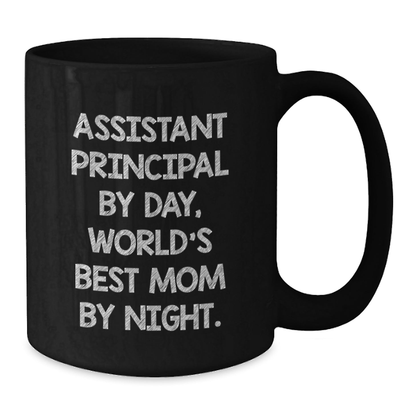 Funny Assistant Principal Gifts, World's Best Mom Mug, Christmas Unique Presents for Men, Women, Coworkers, Family - Additional