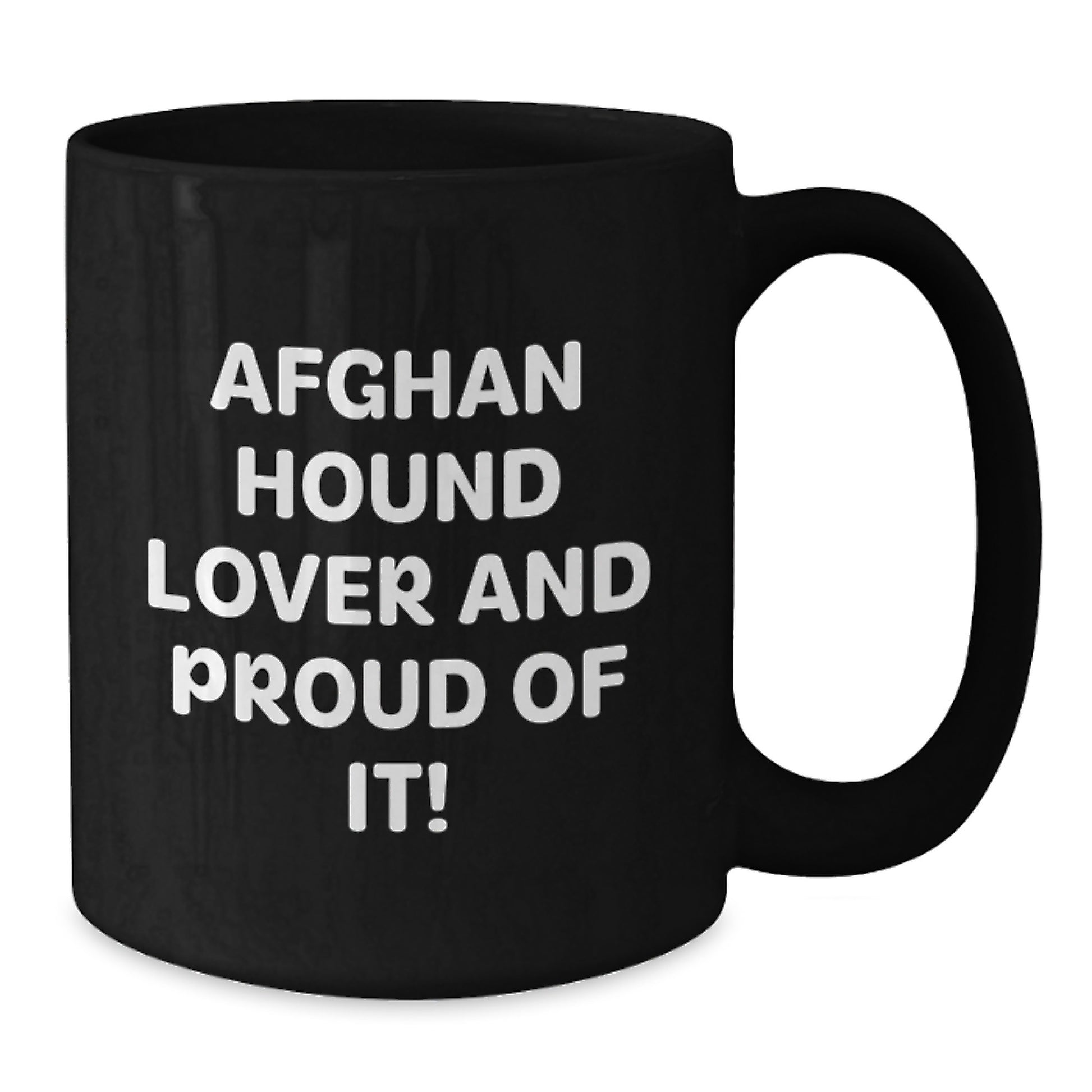 Afghan Hound Dog Lovers Black Coffee Mugs, Funny Quote Gifts from Friends to Afghan Hound Dog Enthusiasts, Birthday Unique Gifts for Afghan Hound Dog Owners - Additional