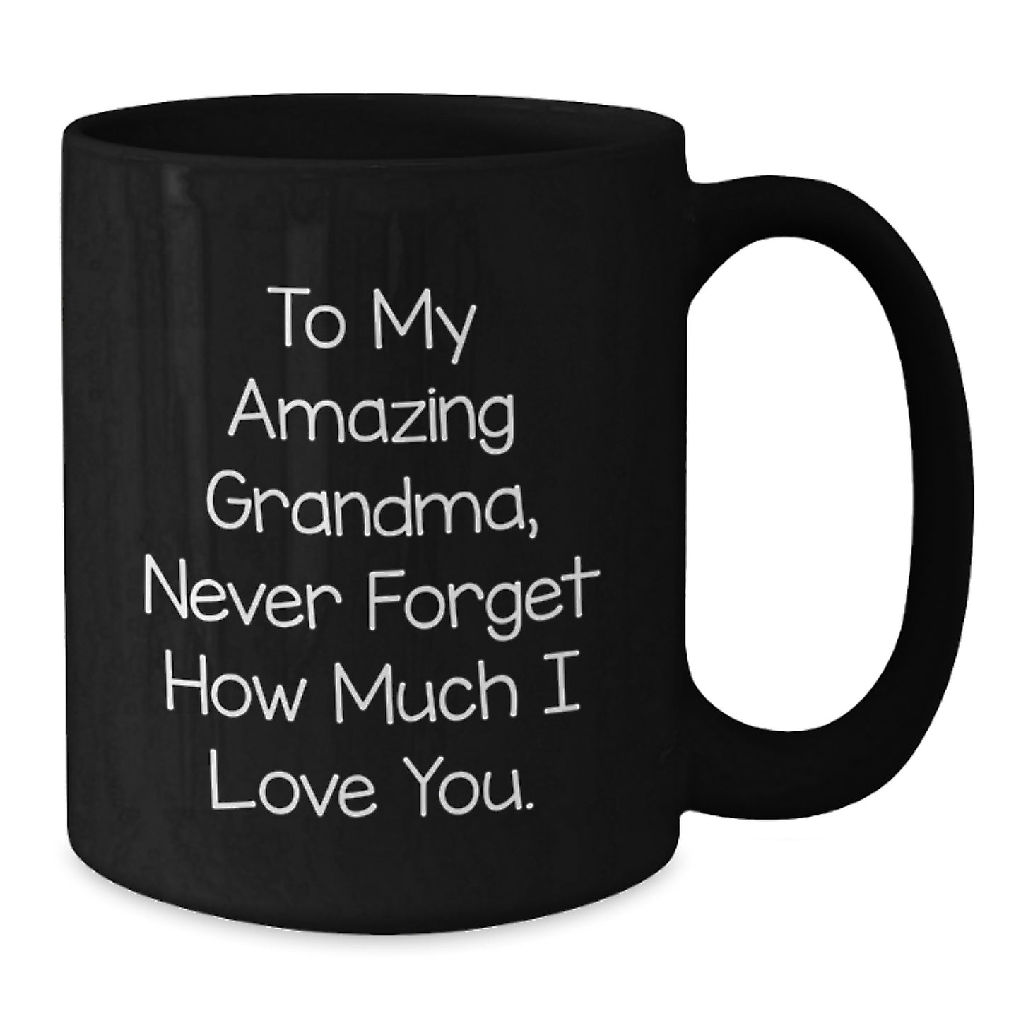 Cute Grandma Gifts - To My Amazing Grandma, Heartfelt Inspirational Coffee Mug for Grandma, Christmas Unique Presents from Men to Family - Additional