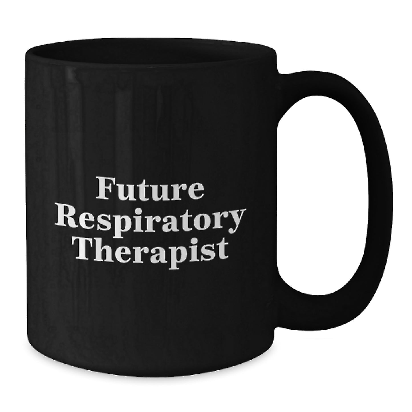Respiratory Therapist Gifts, Funny Quote 'You're a Breathe of Fresh Air' Black Coffee Mug for Future Respiratory Therapist, Graduation Unique Gifts from Friends, Coworkers, or Family - Additional