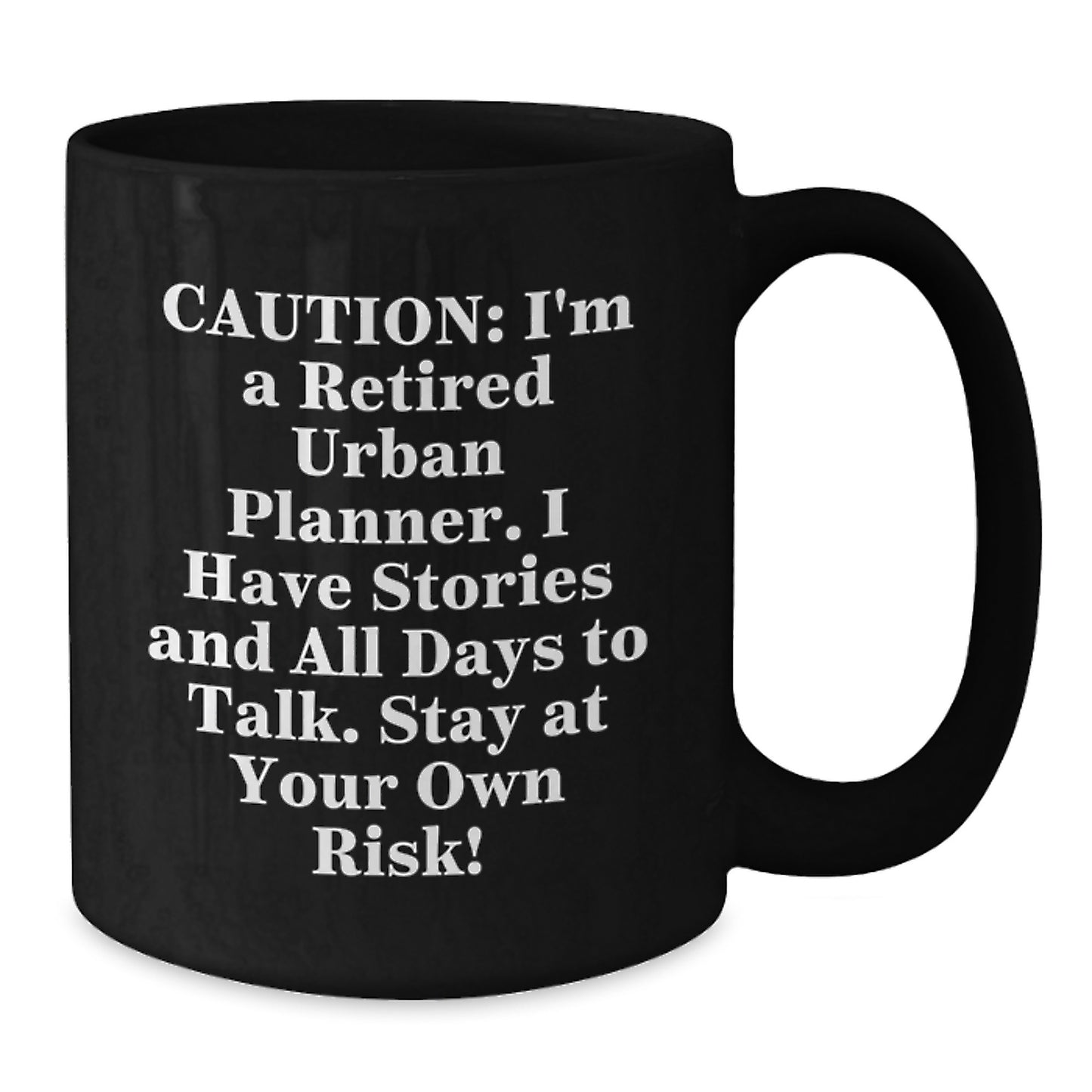 Urban Planner Gifts, Funny Quotes, Black Coffee Mug, Graduation Unique Gifts from Friends to Urban Planner - Additional
