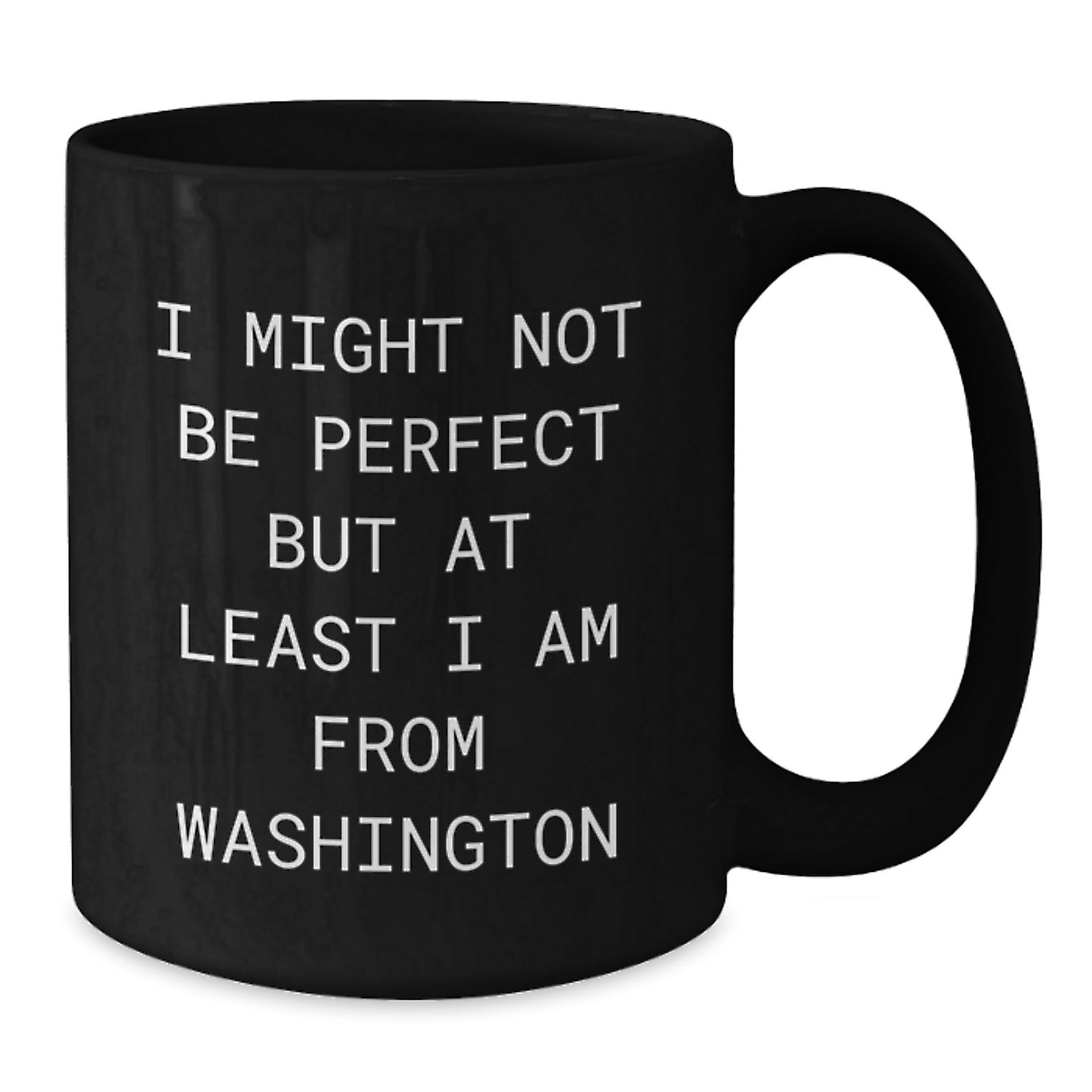 Funny Washington State Gifts for Men from Washington, Unique Black Coffee Mugs with Inspirational Quote, Christmas Unique Gifts for Family - Additional