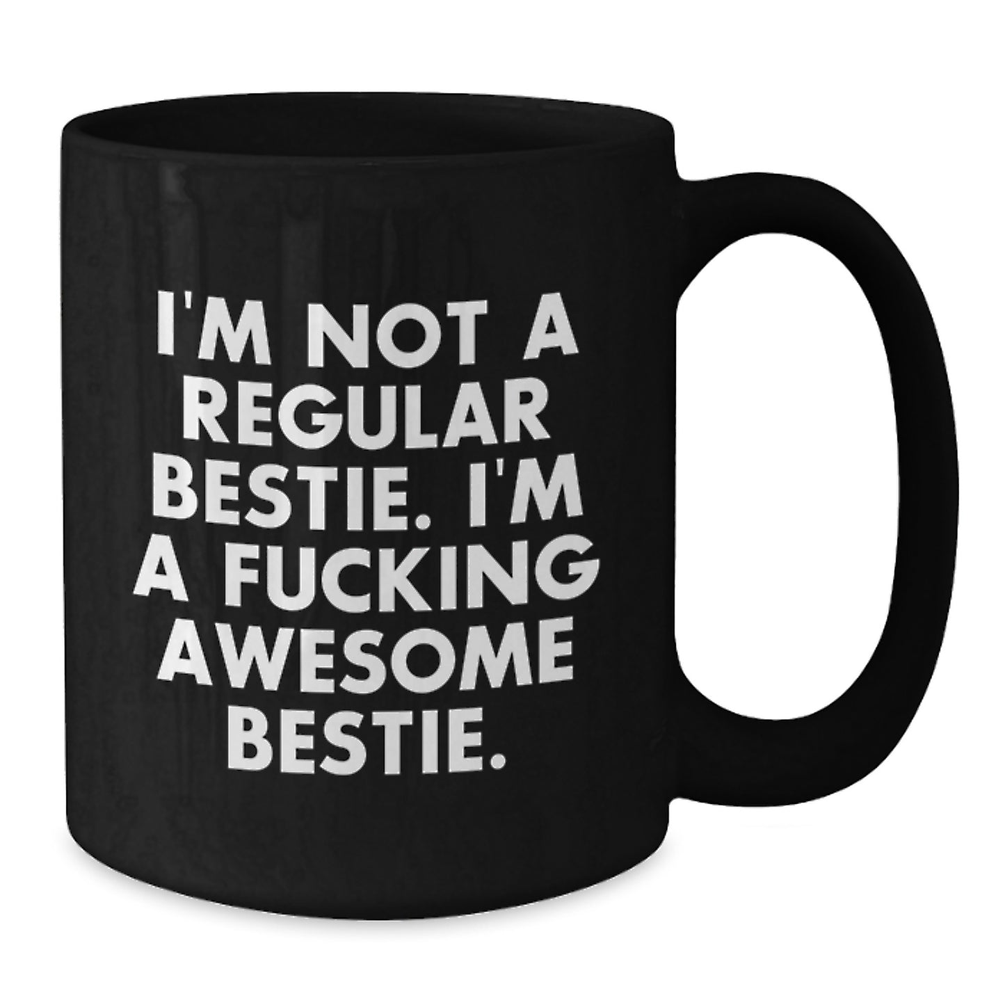 Funny Bestie Quotes Black Coffee Mugs Gifts for Bestie from Friends Christmas Unique Gifts - Additional
