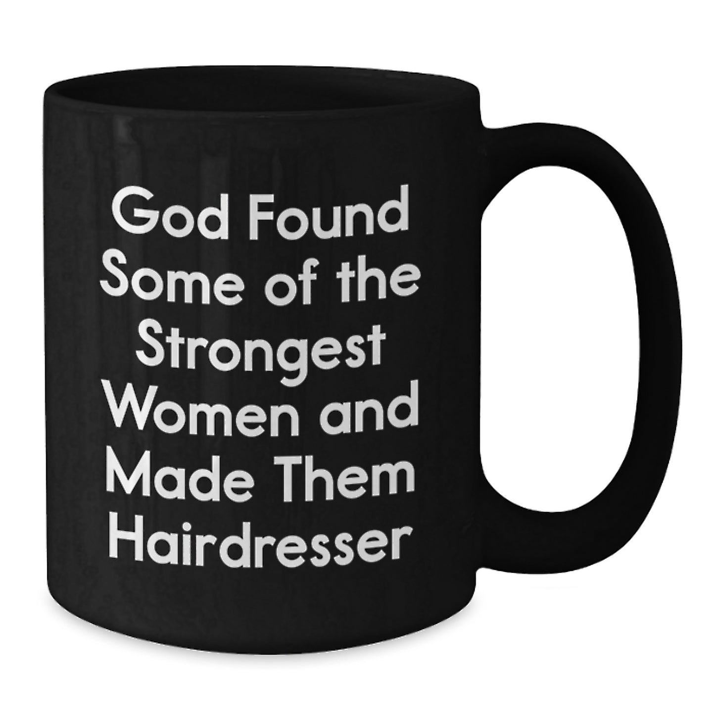 Funny Hairdresser Black Coffee Mug Gifts for Hairdresser Friends from Family - Additional