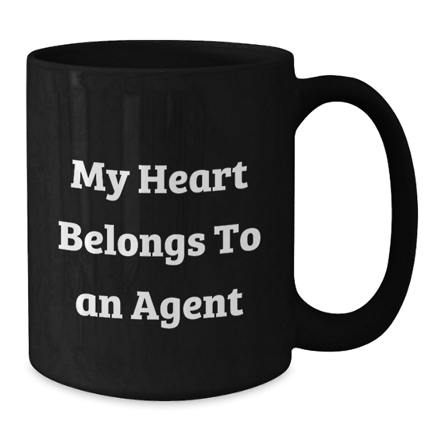 Funny Agent Black Coffee Mugs Gifts from Men for Agent Friends and Family on Christmas - Additional